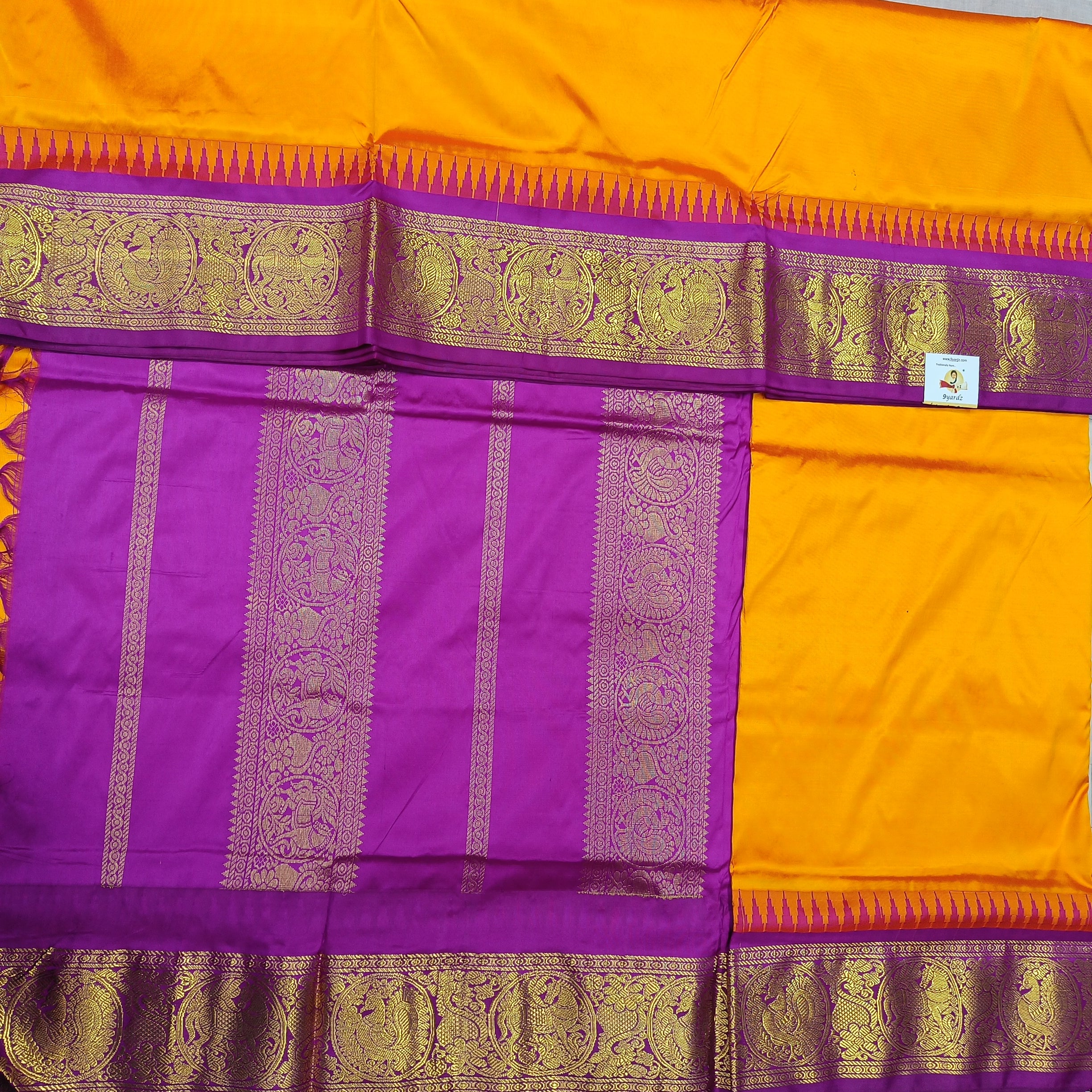 Pure silk 10 yardz
