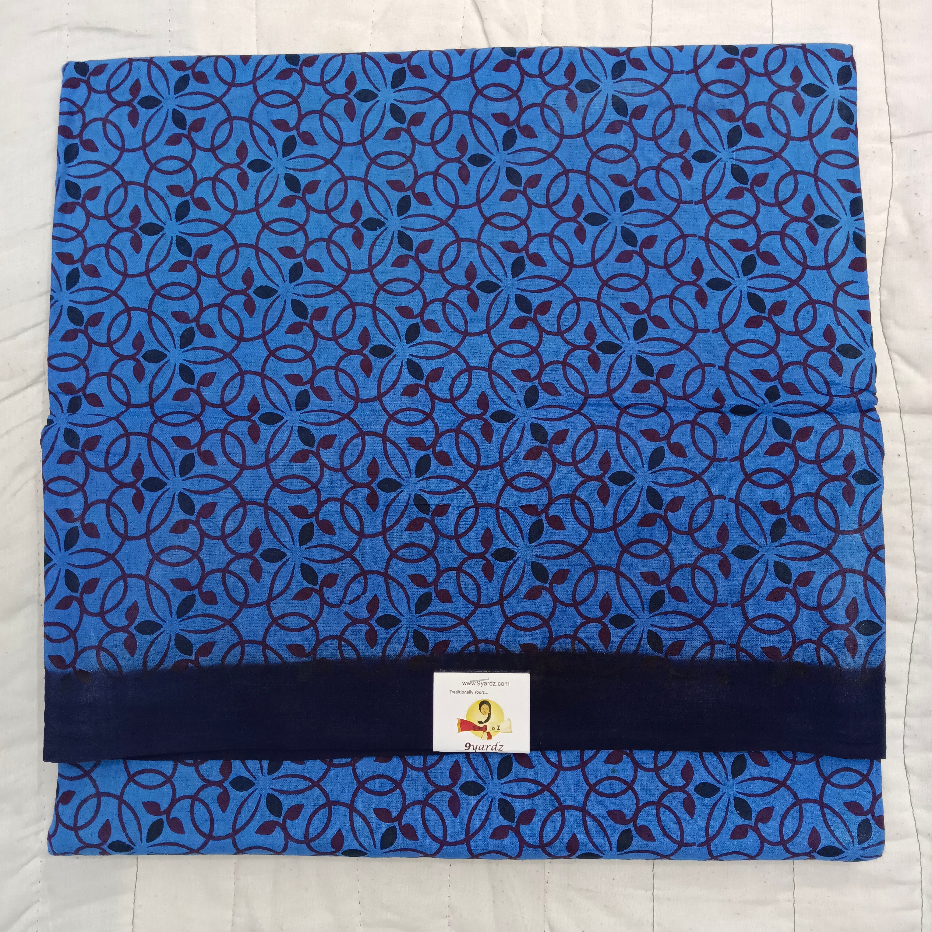 Sungudi cotton 10.5 yards madisar