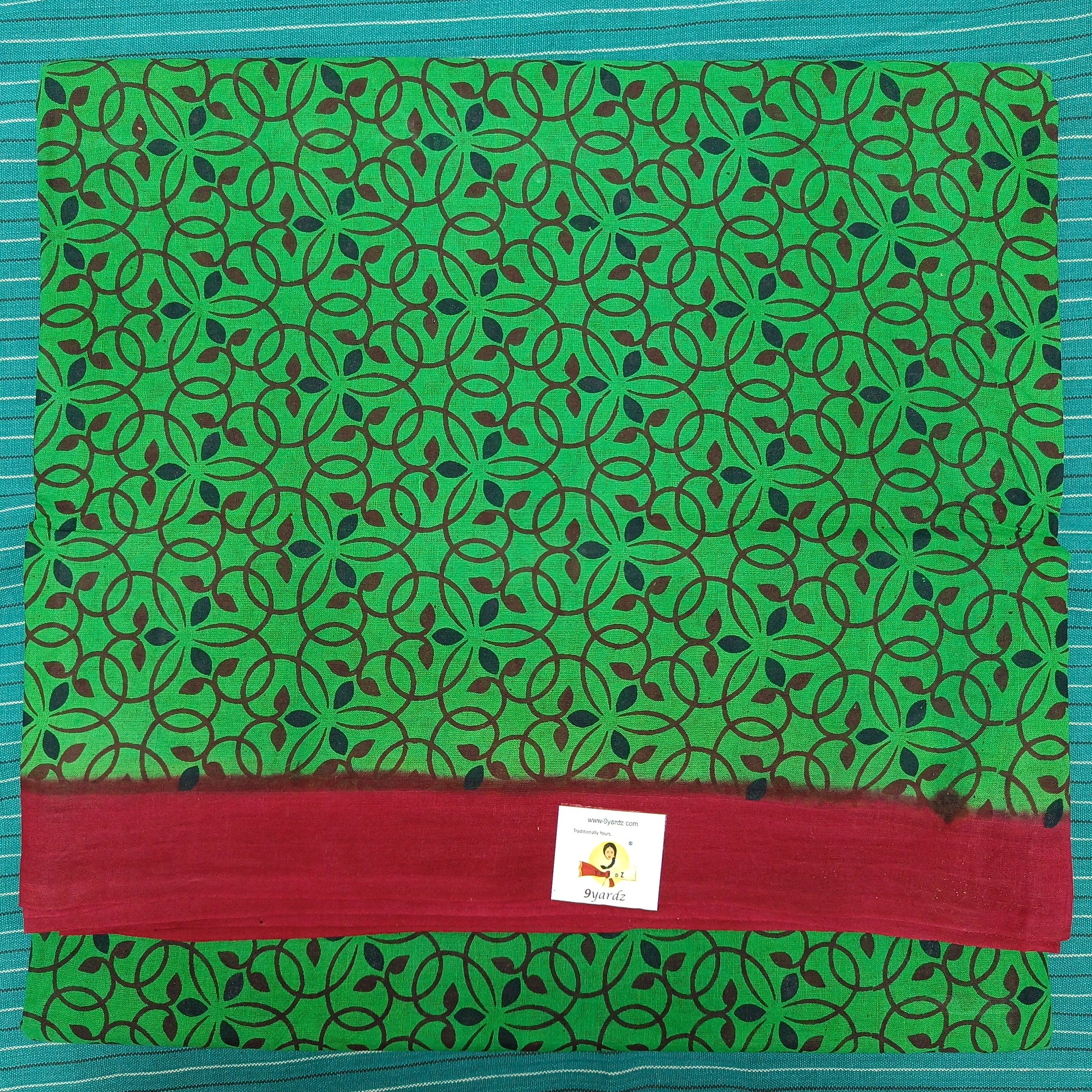 Sungudi cotton 10.5 yards madisar