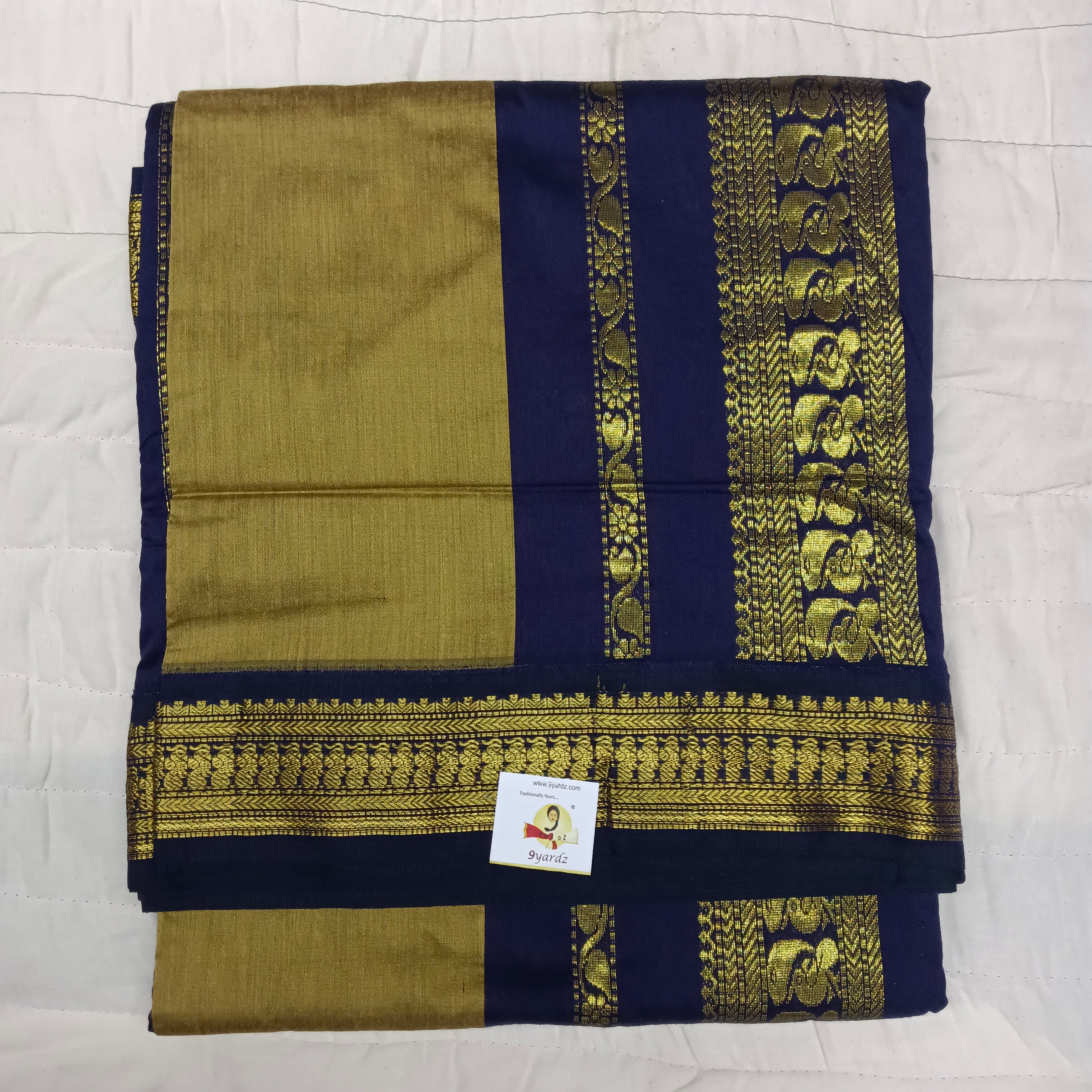 Kalyani Cotton  9.5 yards