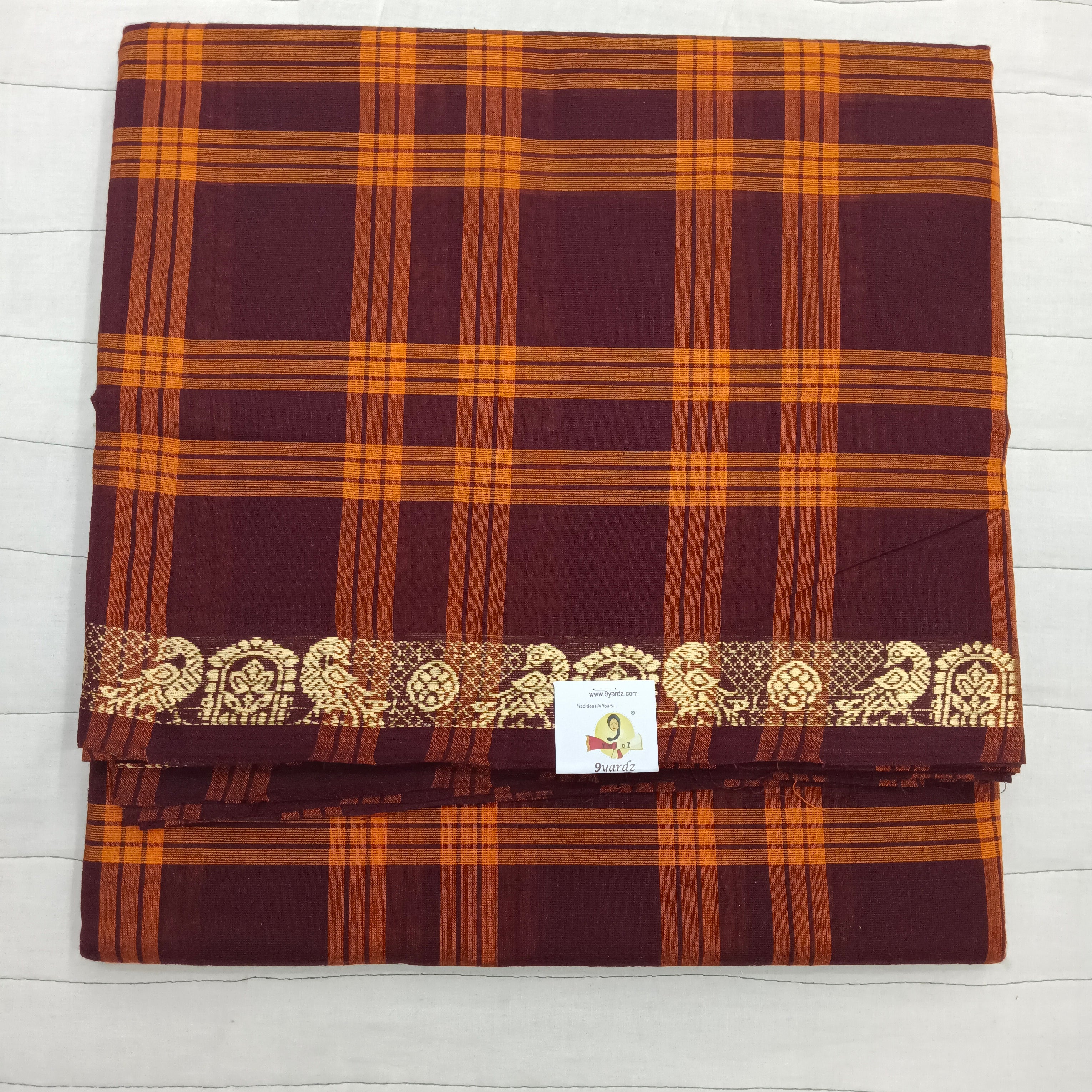 Chettinadu / Karaikudi cotton 10.5 yards madisar