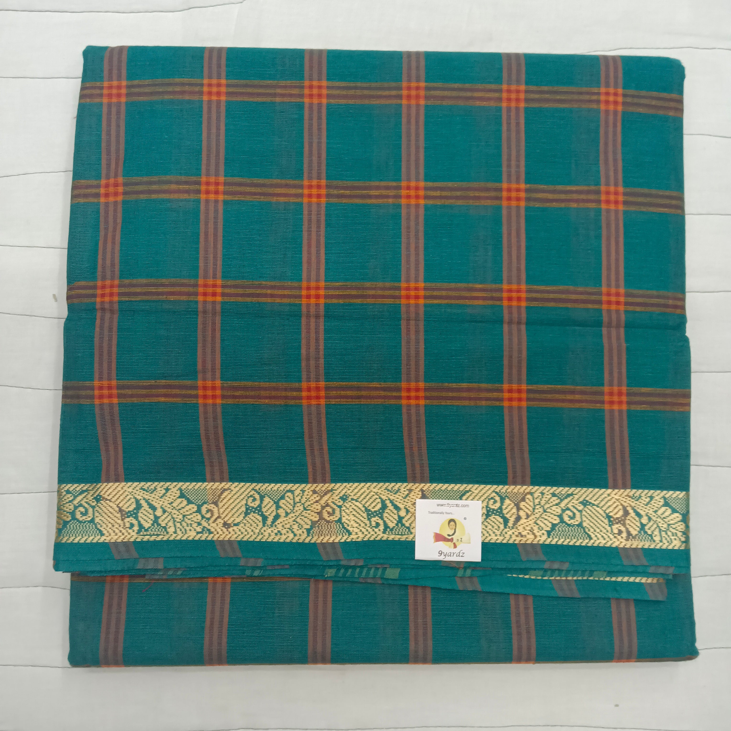 Chettinadu / Karaikudi cotton 10.5 yards madisar