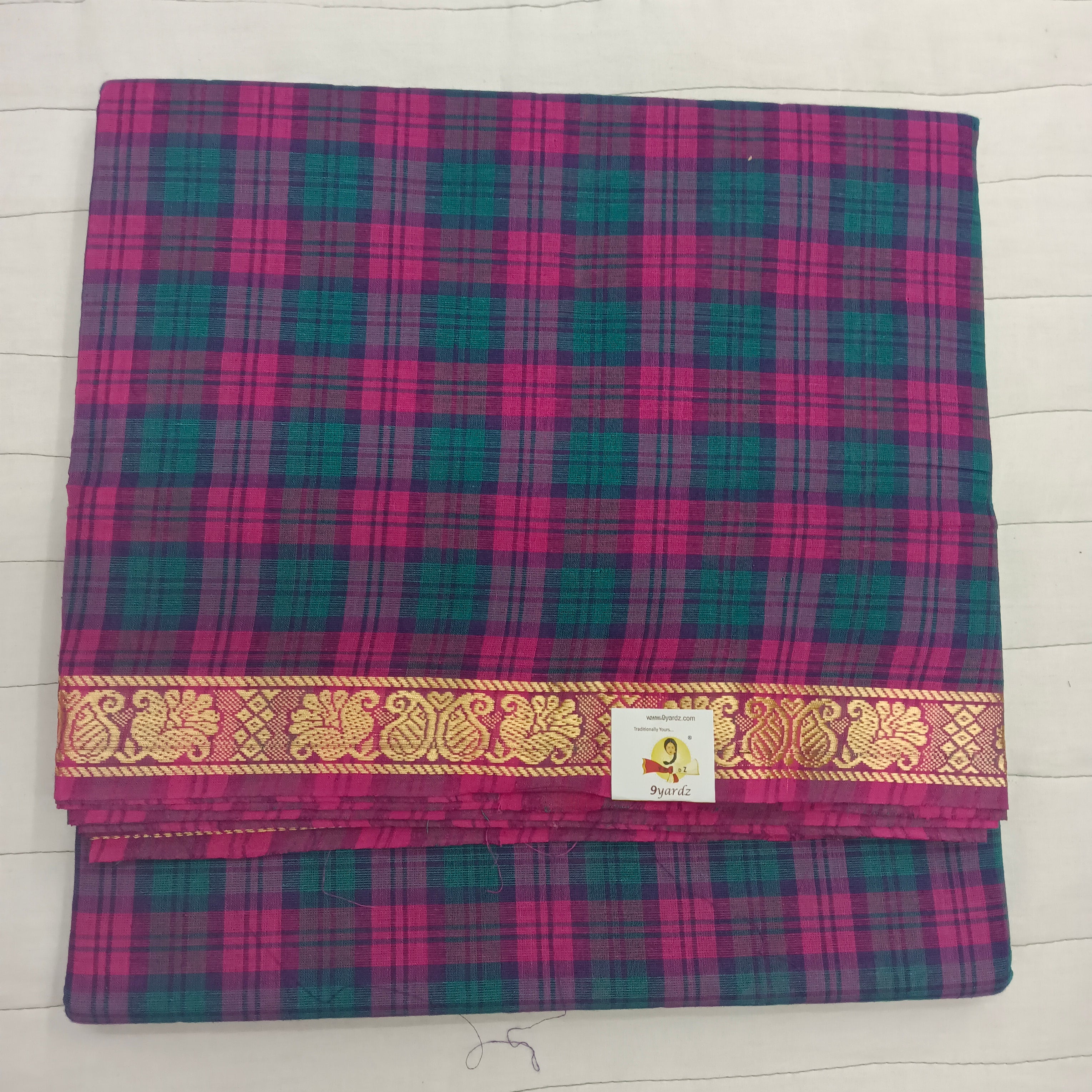Chettinadu / Karaikudi cotton 10.5 yards madisar
