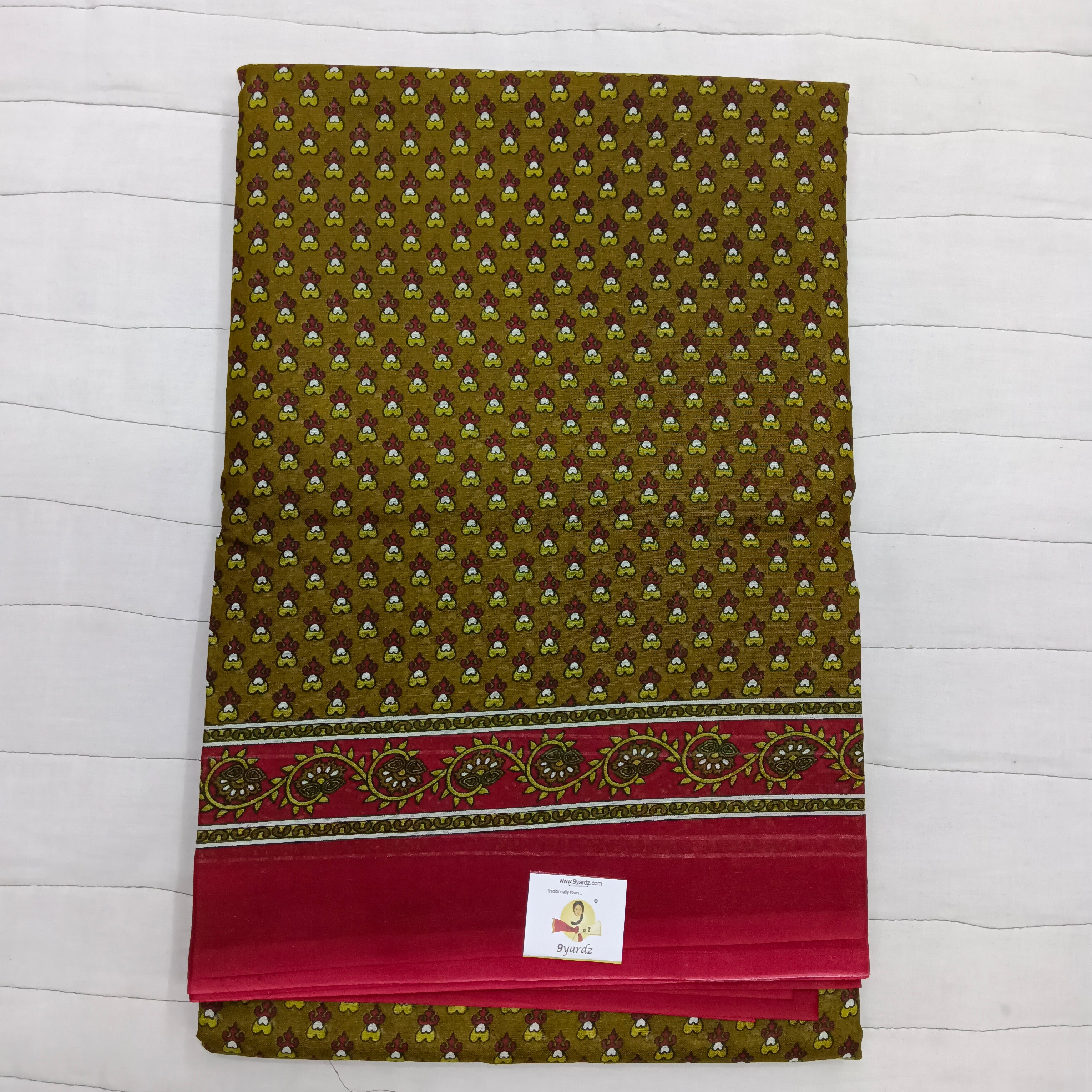 Erode cotton 10.5 yards madisar