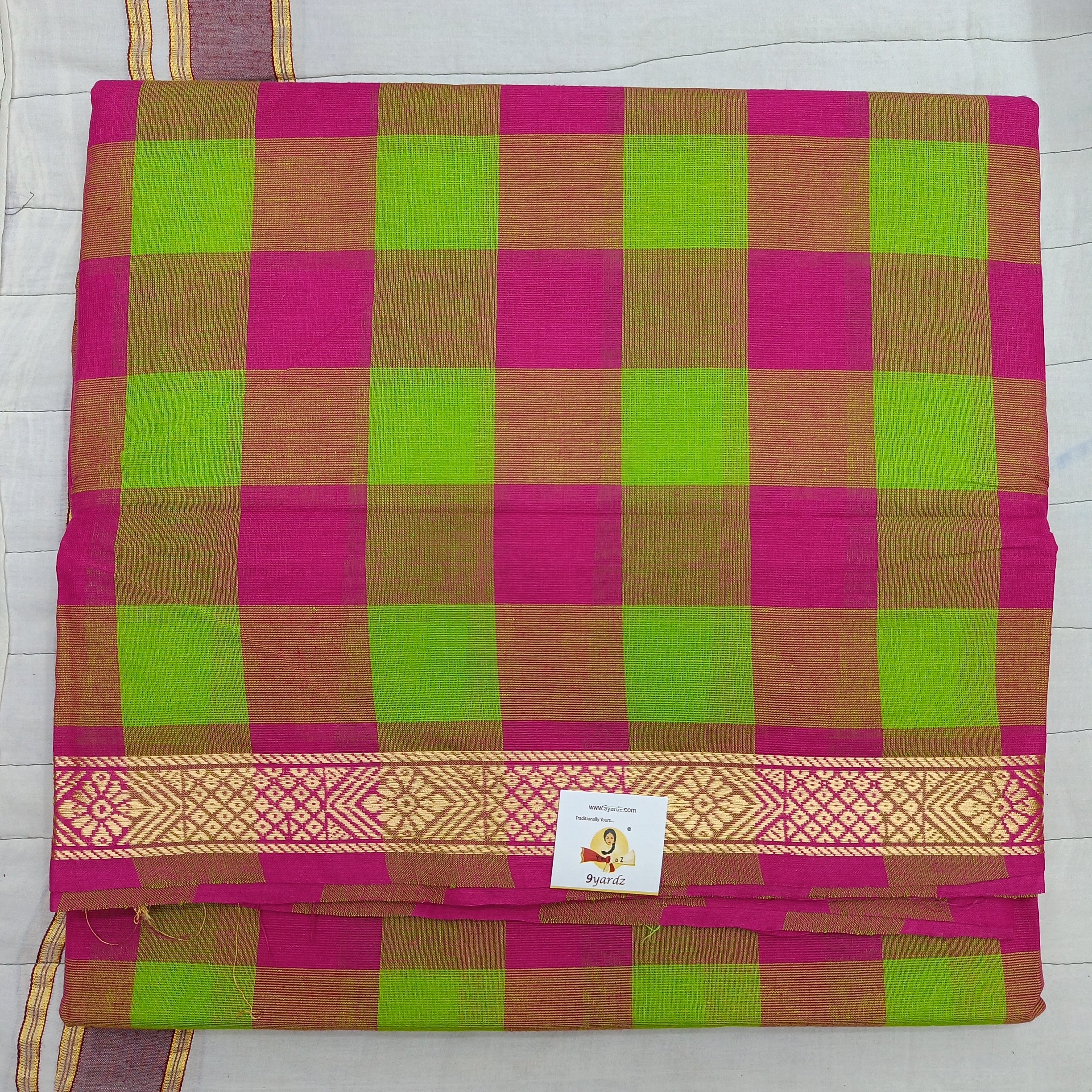 Chettinadu / Karaikudi cotton 10.5 yards madisar