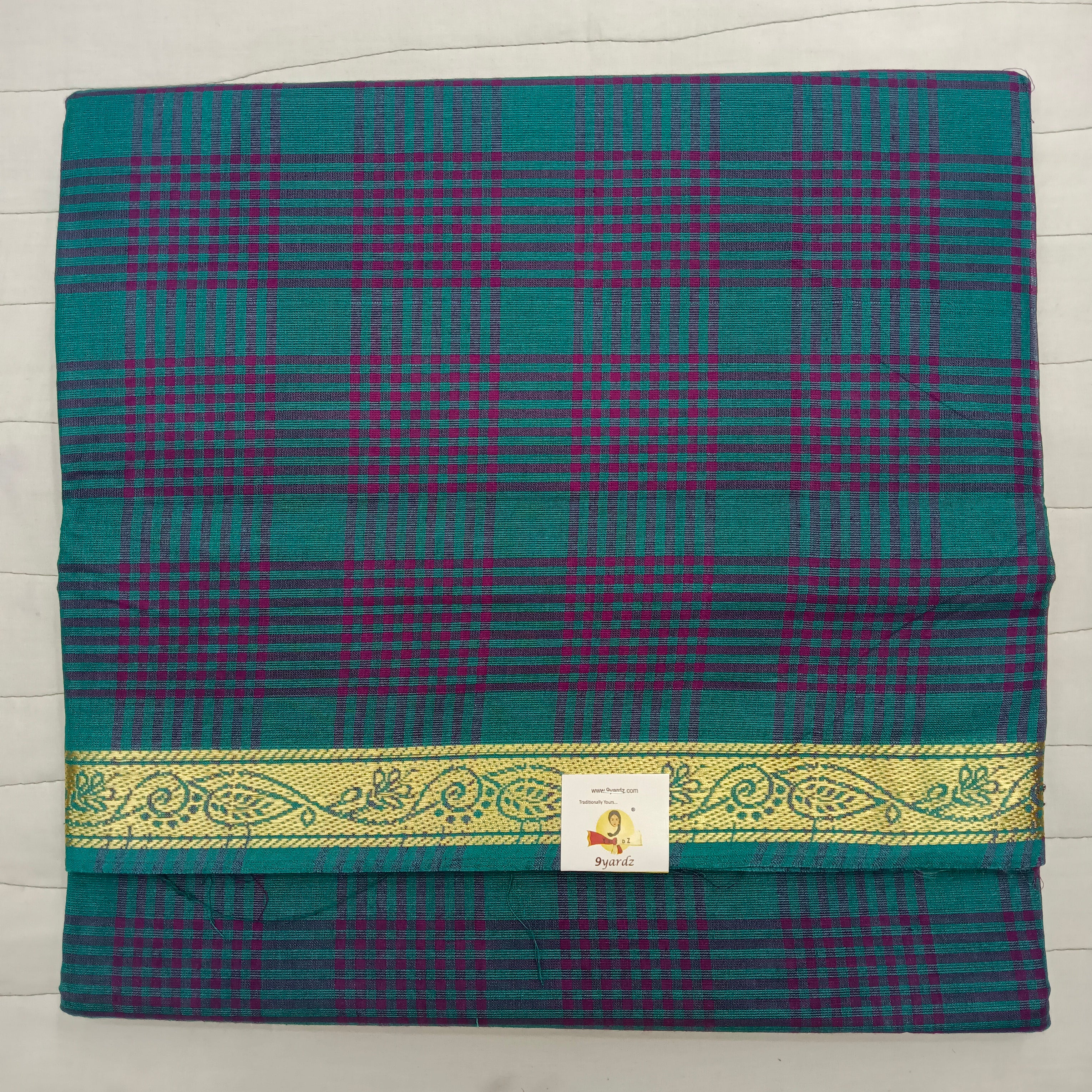 Chettinadu / Karaikudi cotton 10.5 yards madisar