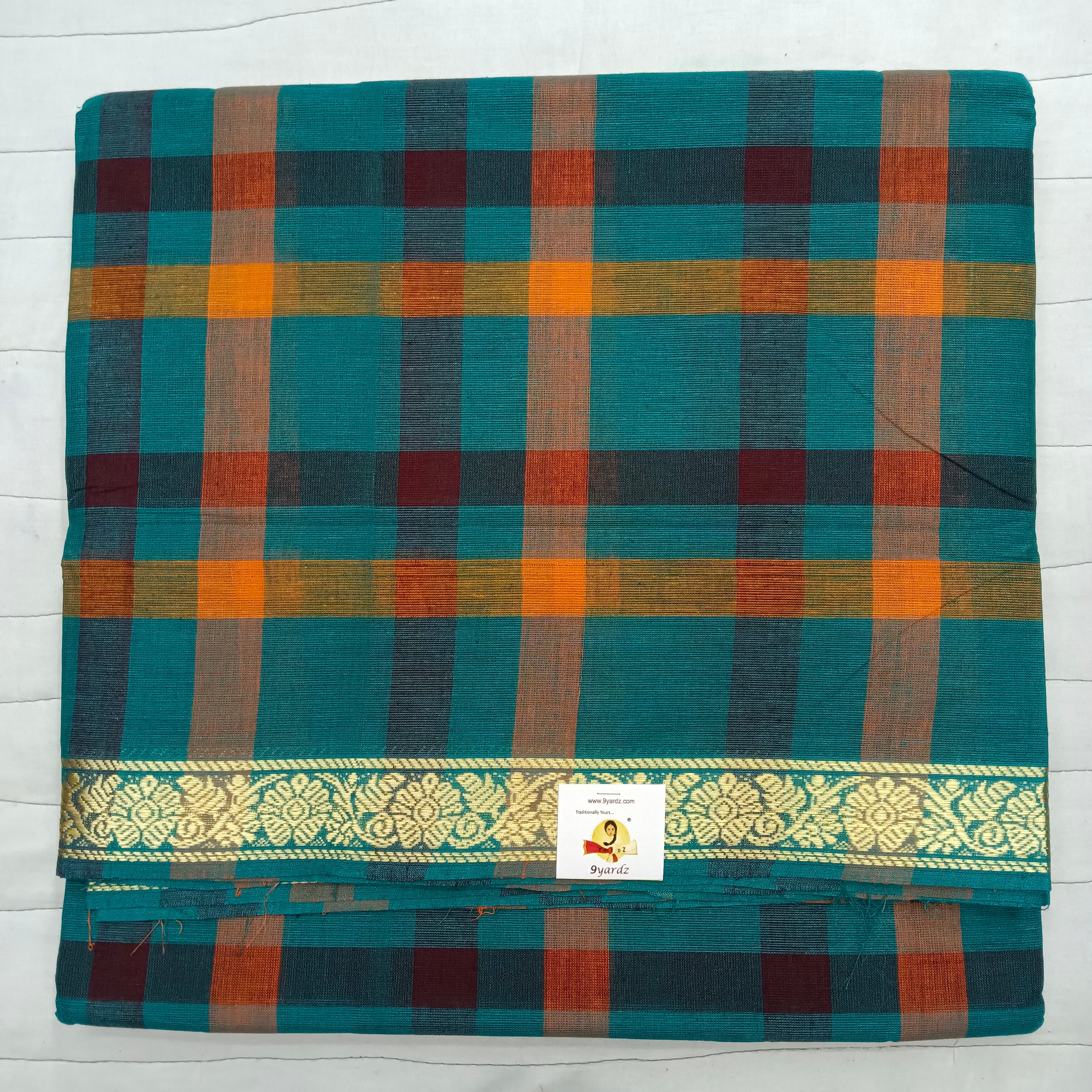 Chettinadu / Karaikudi cotton 10.5 yards madisar