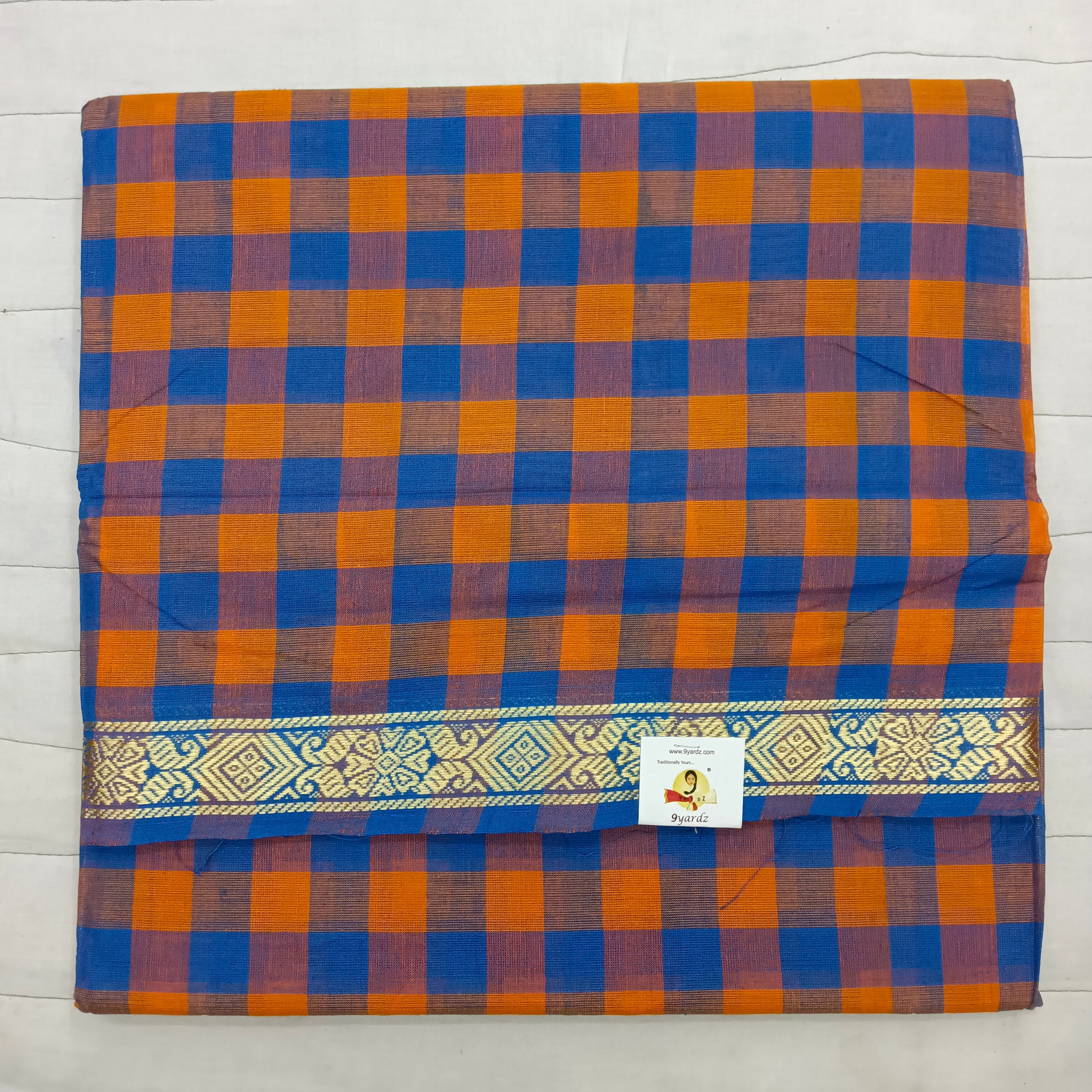 Chettinadu / Karaikudi cotton 10.5 yards madisar