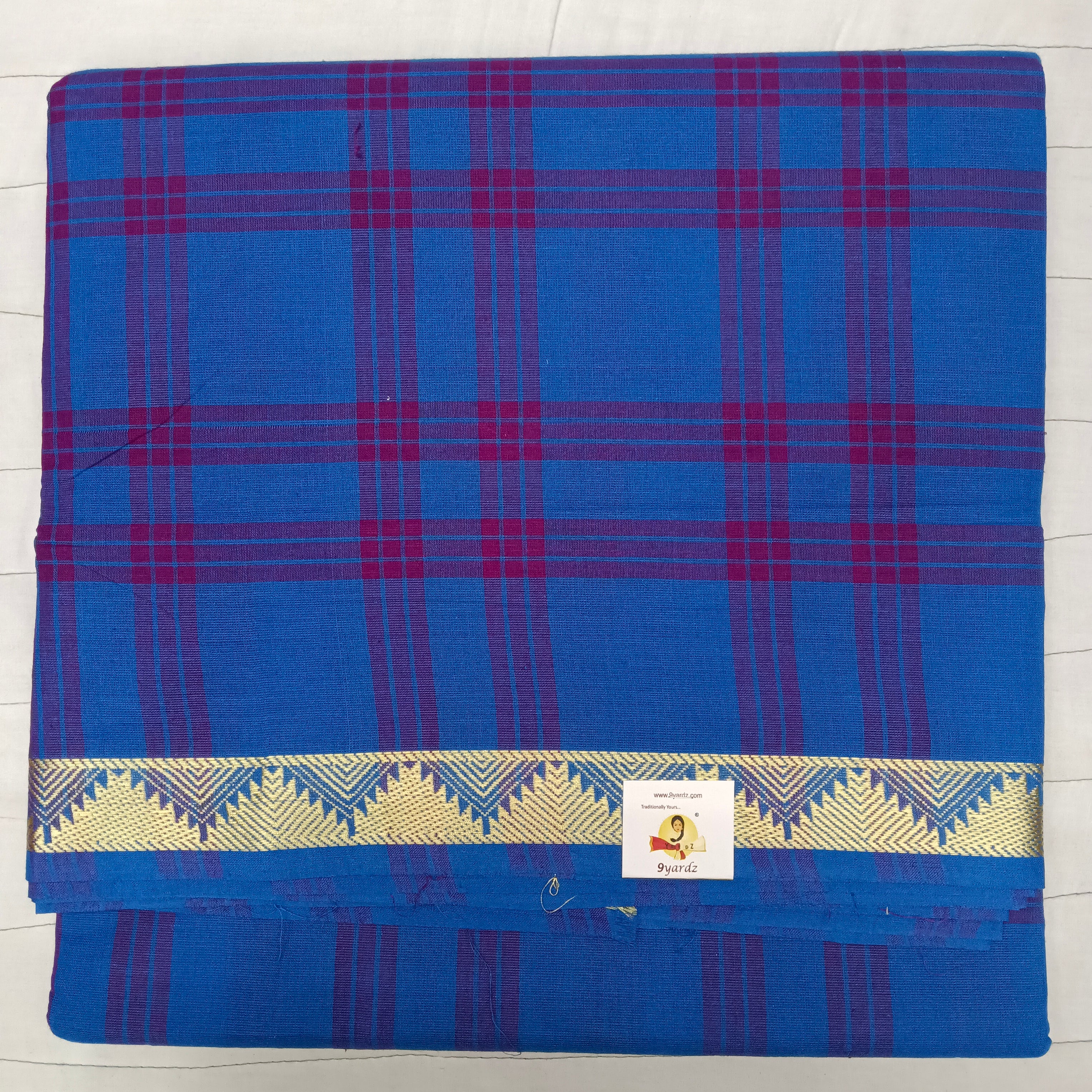 Chettinadu / Karaikudi cotton 10.5 yards madisar