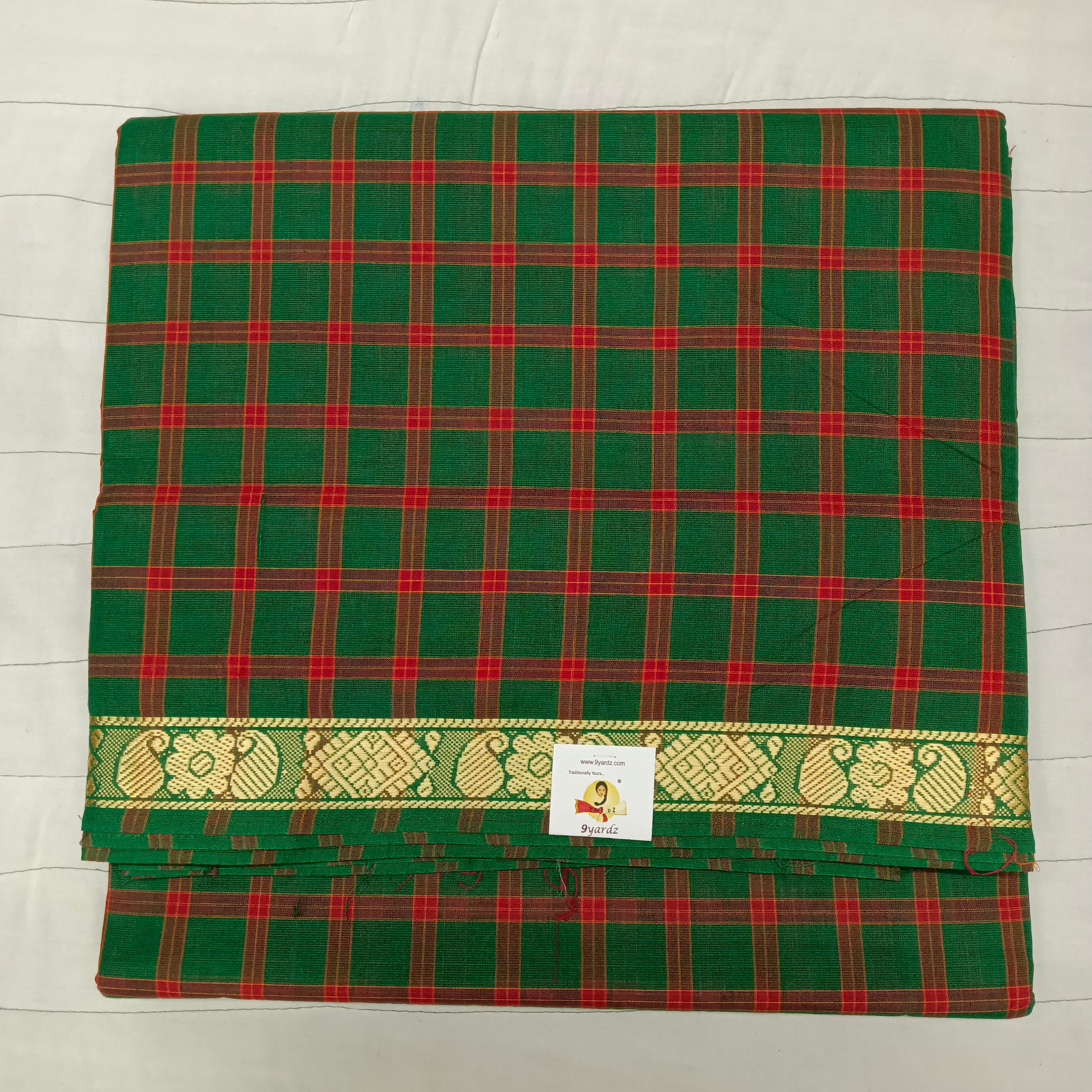 Chettinadu / Karaikudi cotton 10.5 yards madisar