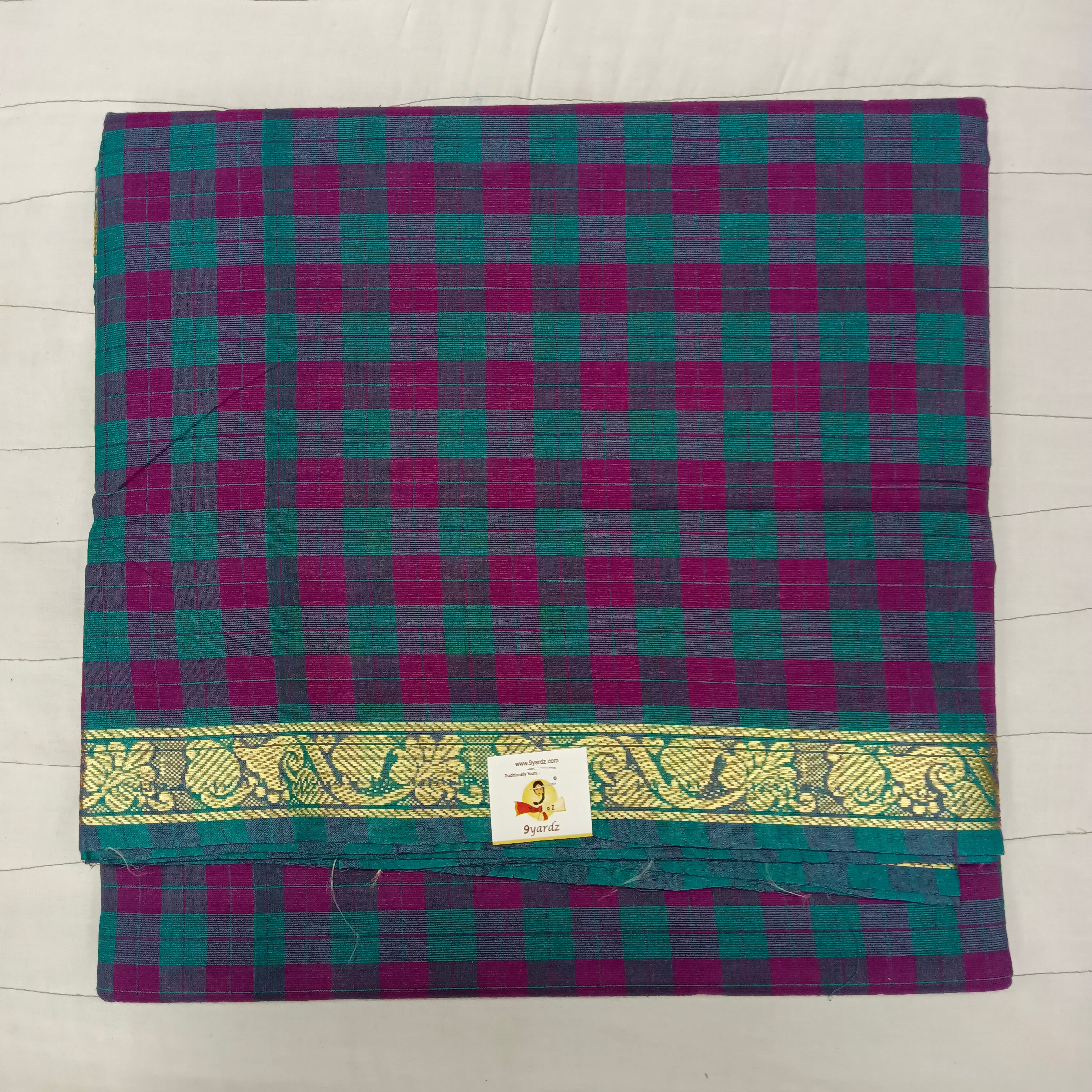 Chettinadu / Karaikudi cotton 10.5 yards madisar