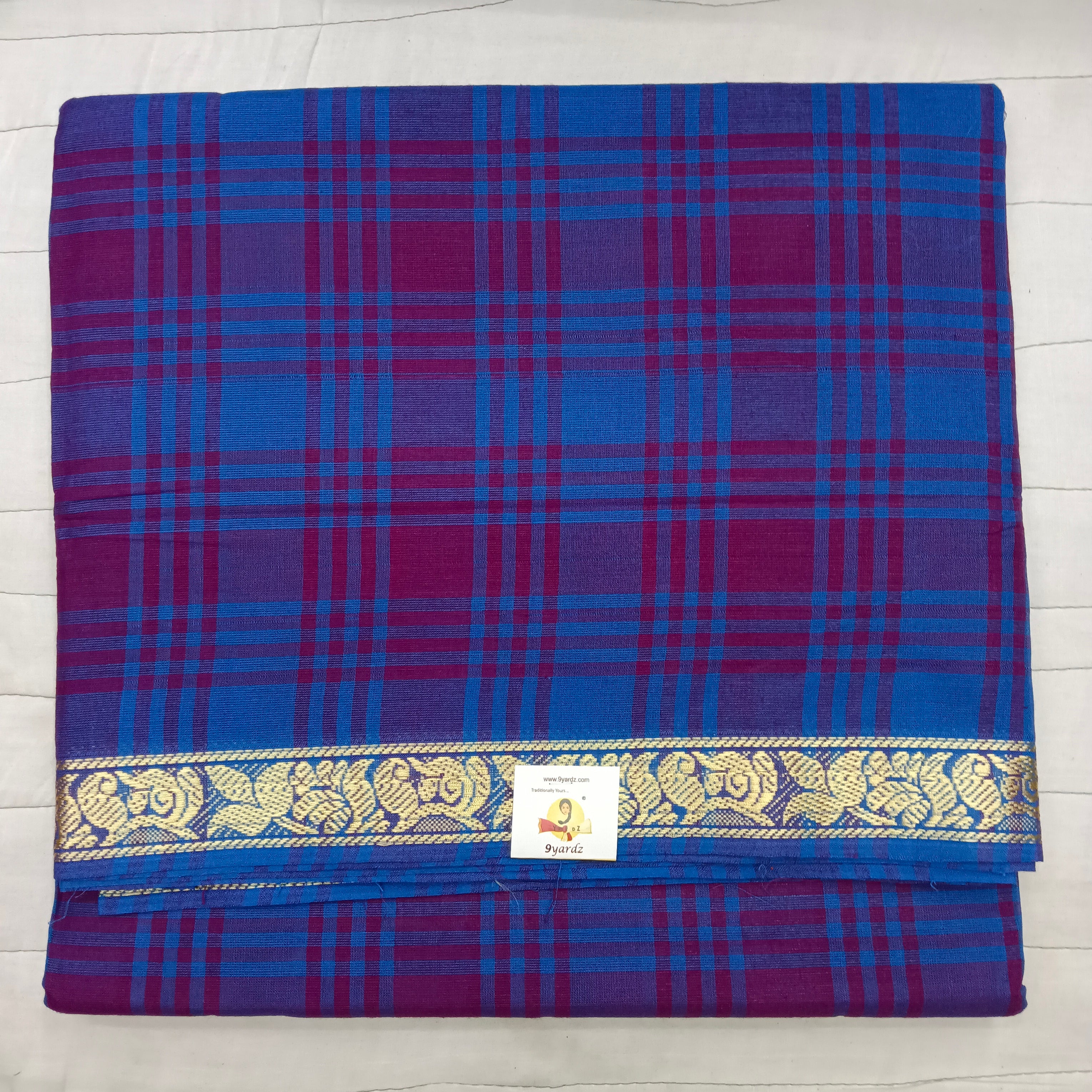 Chettinadu / Karaikudi cotton 10.5 yards madisar