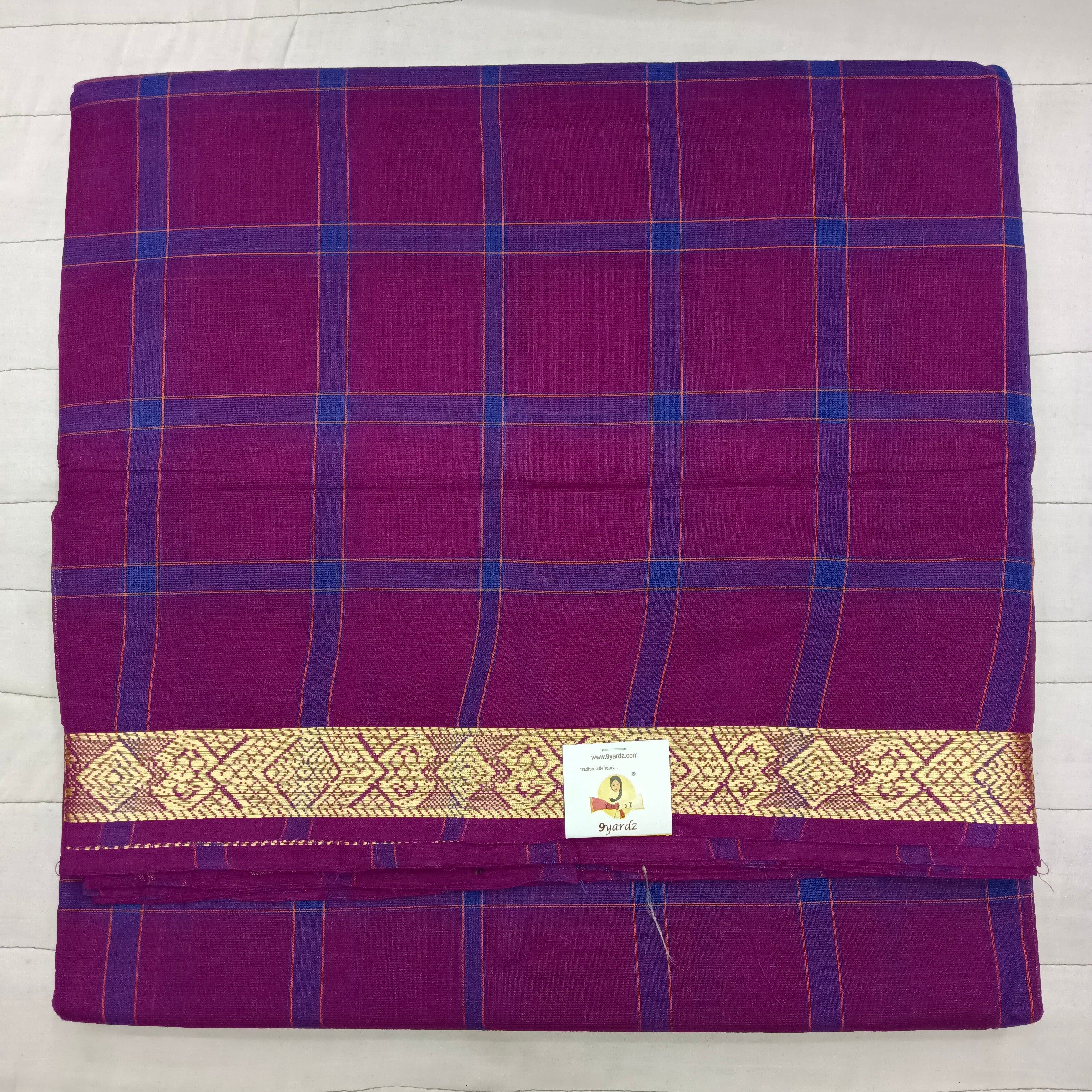 Chettinadu / Karaikudi cotton 10.5 yards madisar