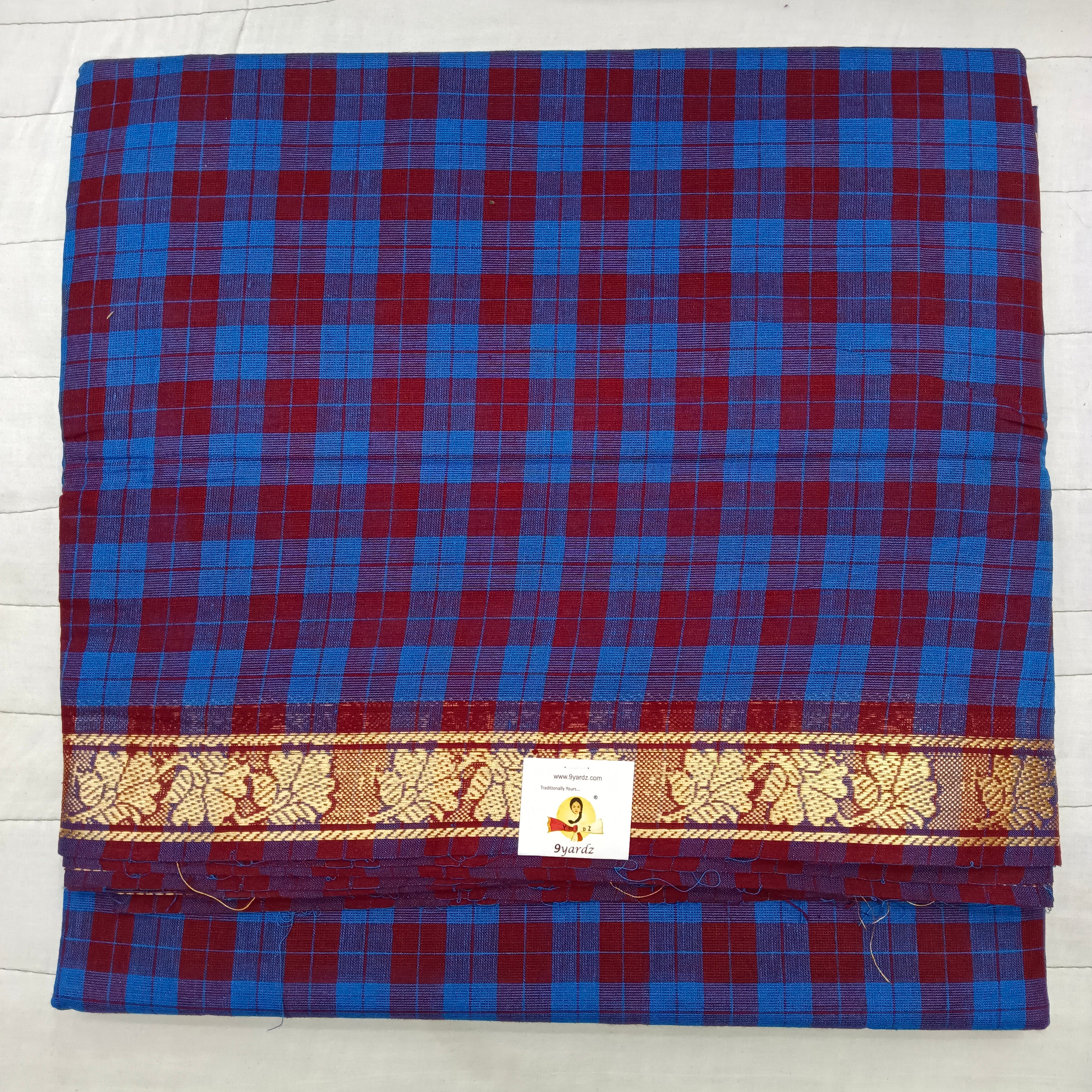 Chettinadu / Karaikudi cotton 10.5 yards madisar