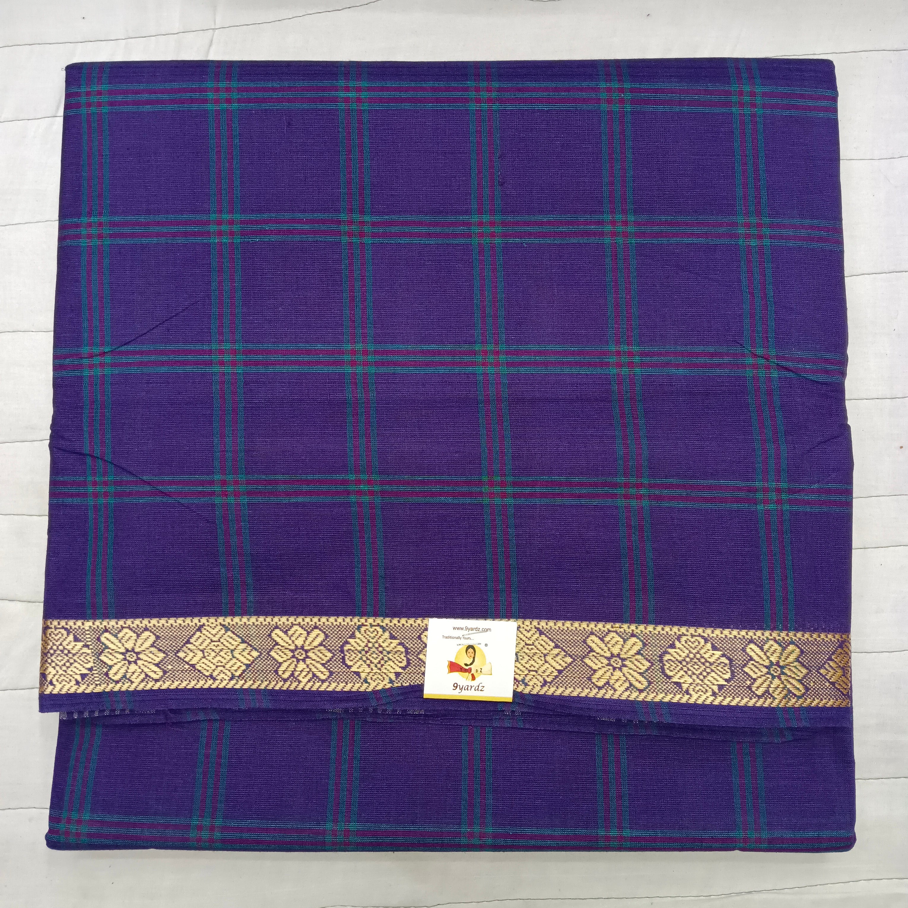 Chettinadu / Karaikudi cotton 10.5 yards madisar