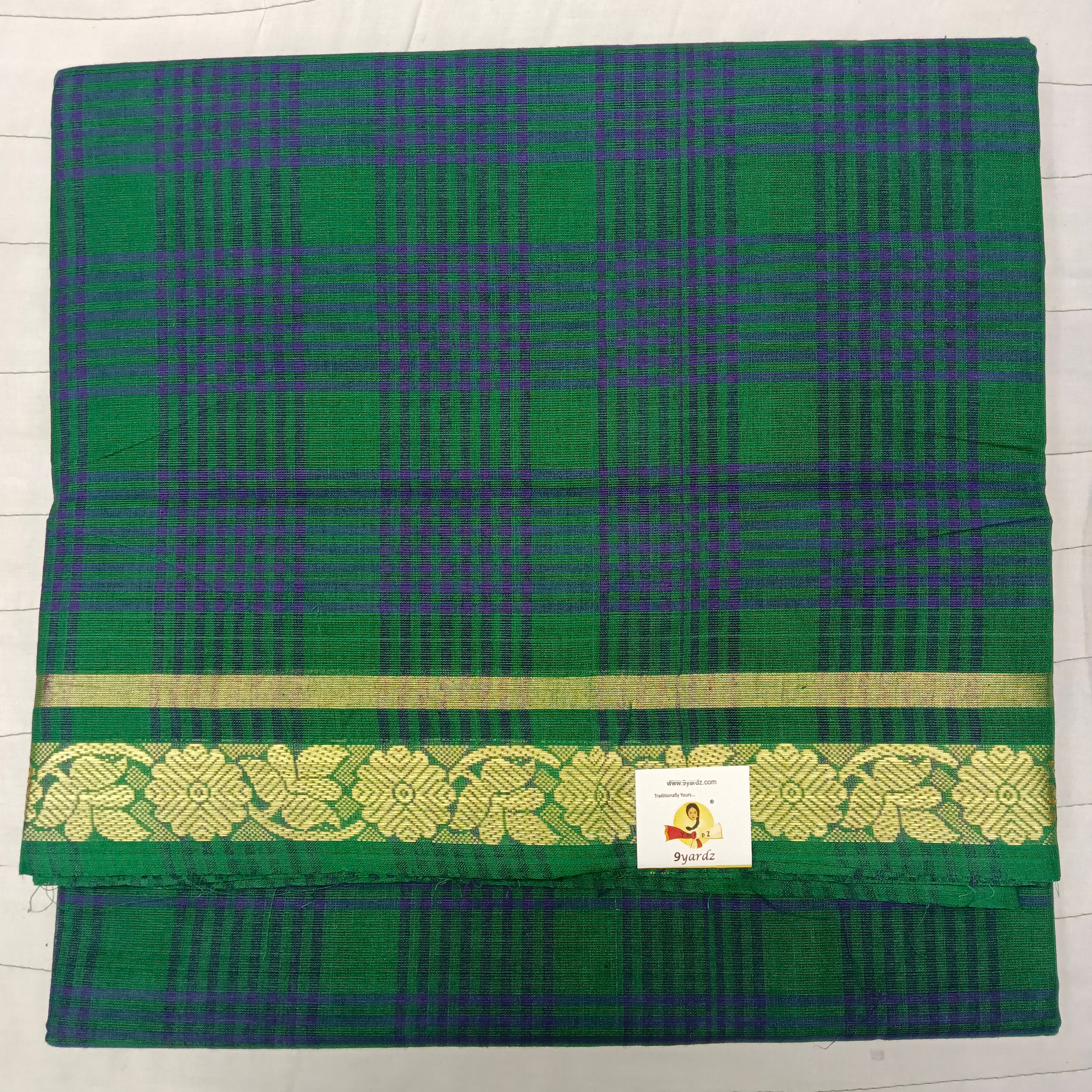 Chettinadu / Karaikudi cotton 10.5 yards madisar