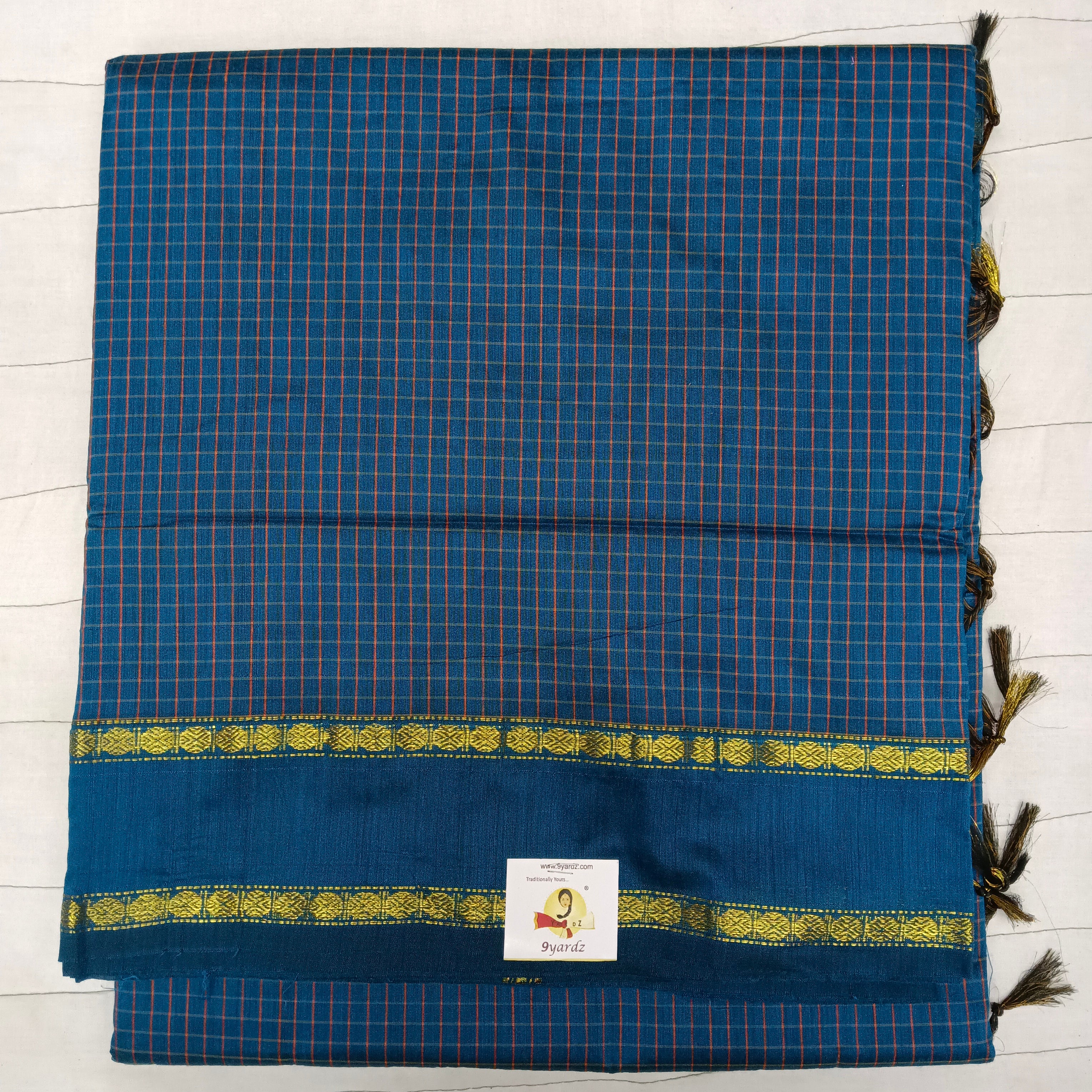 Kalyani cotton Checked 6yardz