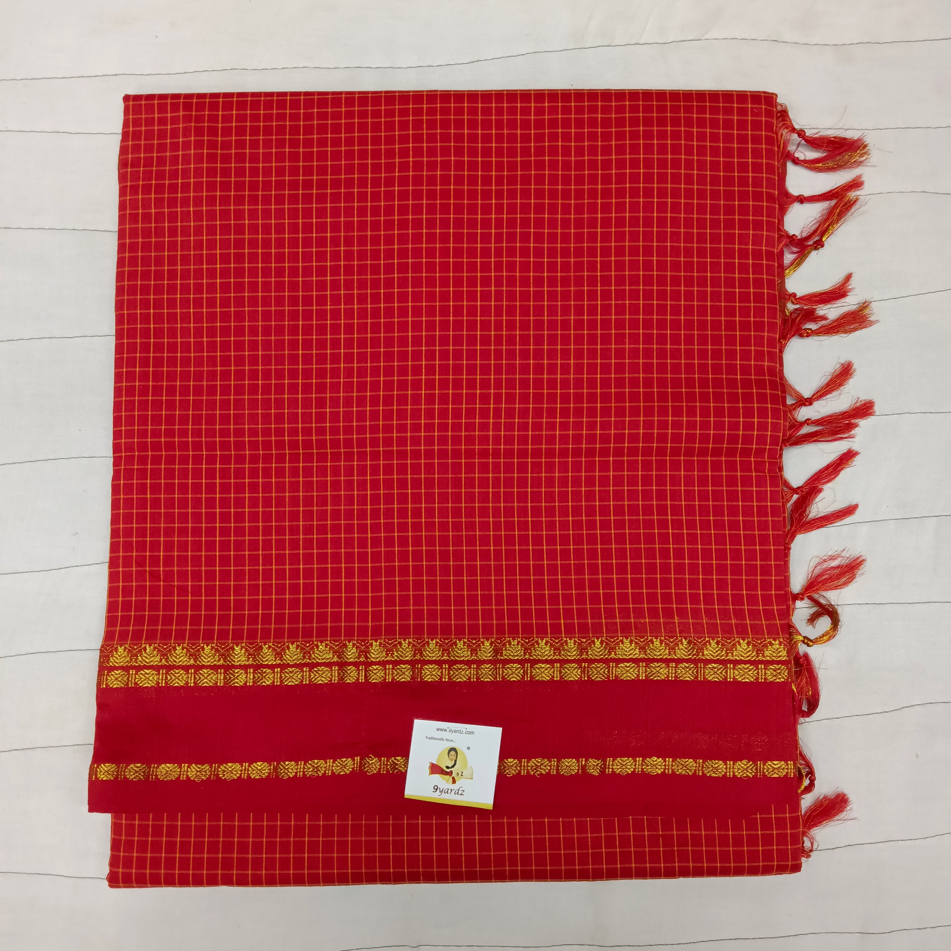 Kalyani cotton Checked 6yardz