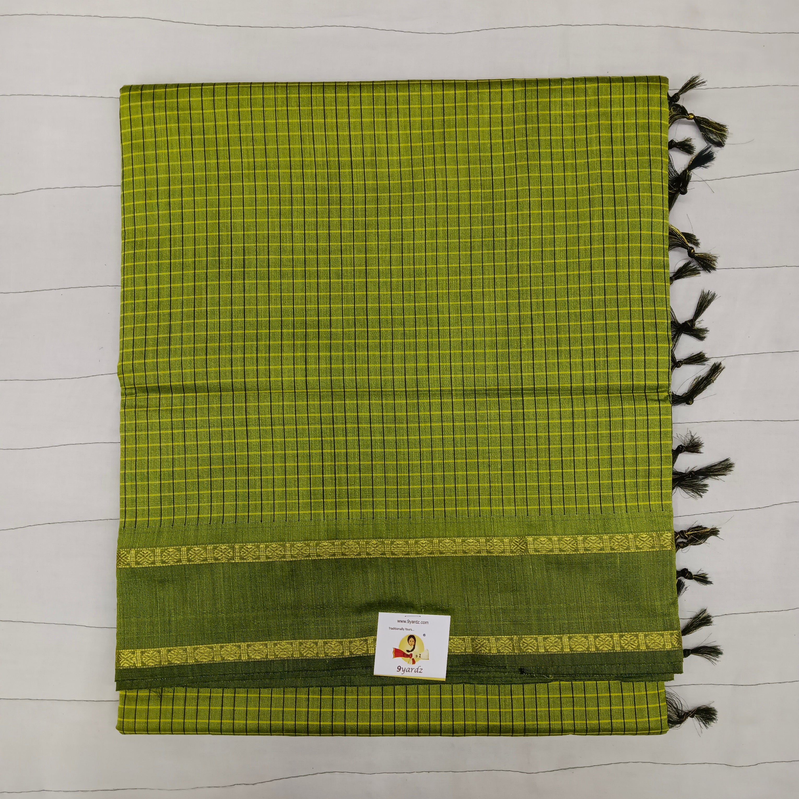 Kalyani cotton Checked 6yardz