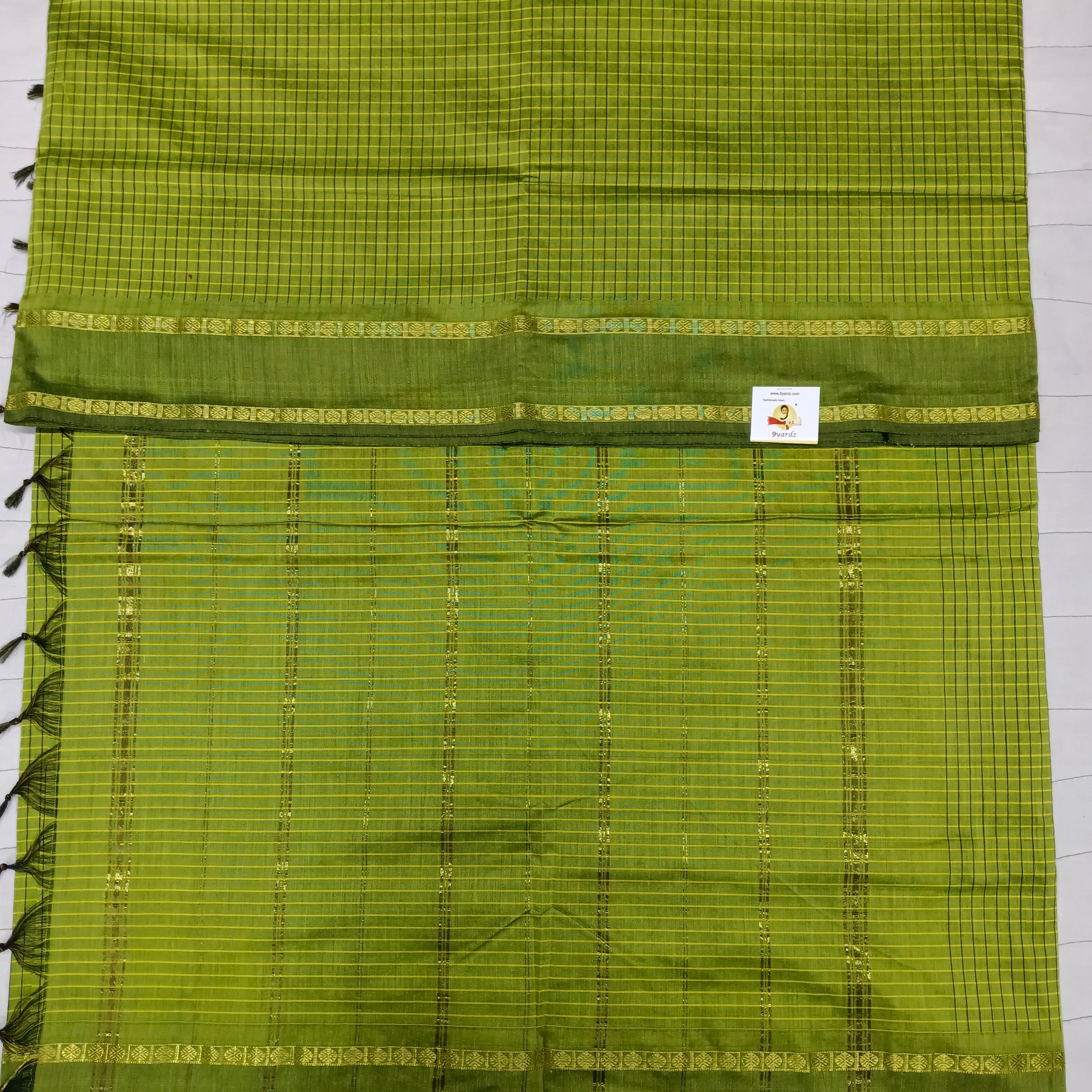 Kalyani cotton Checked 6yardz