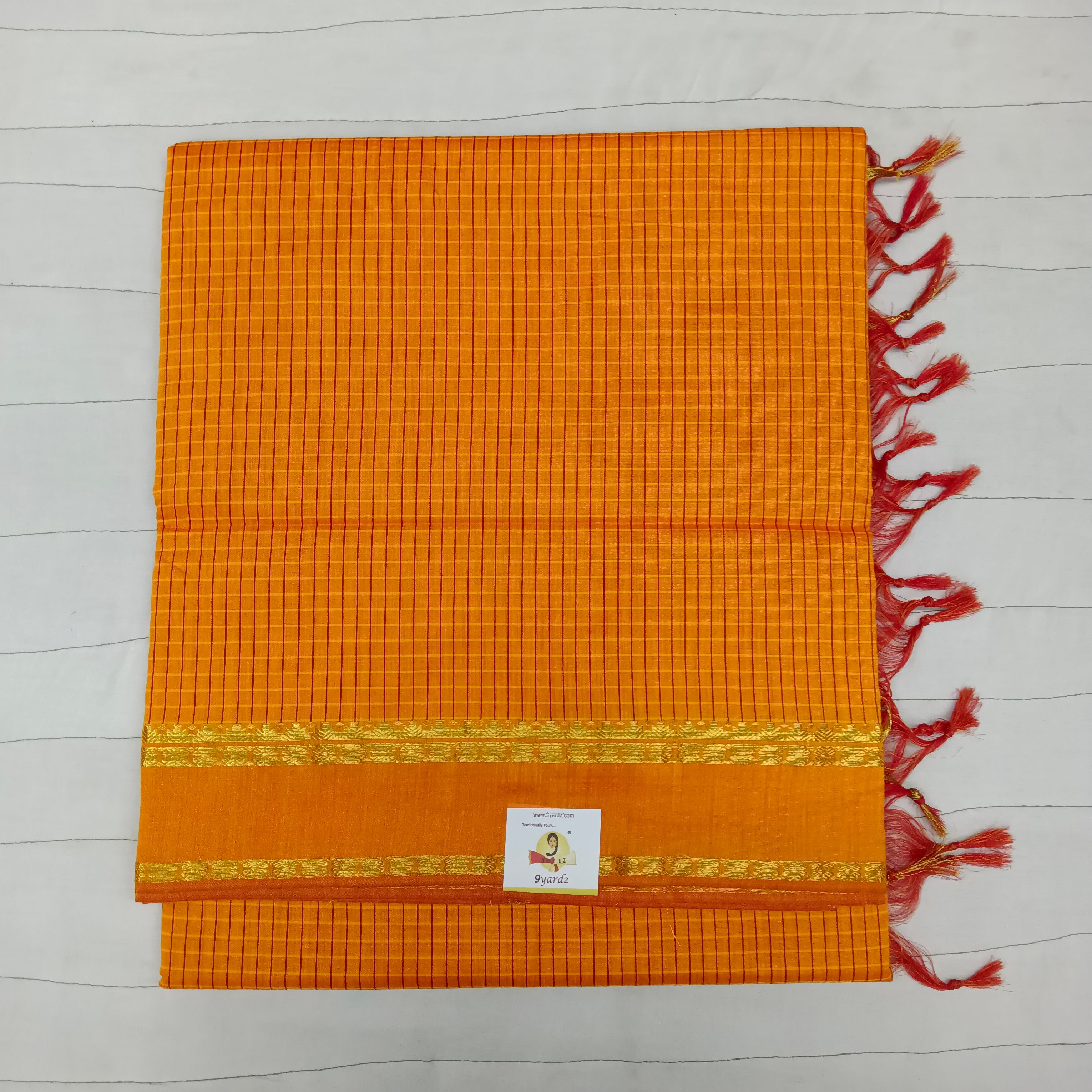 Kalyani cotton Checked 6yardz