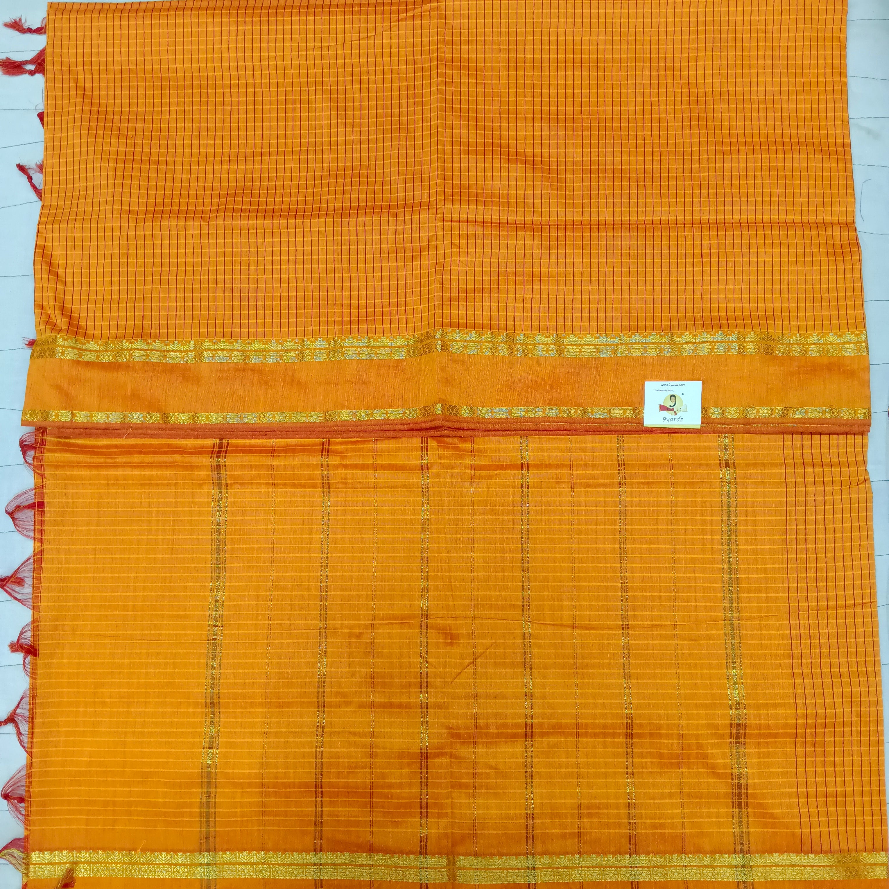 Kalyani cotton Checked 6yardz