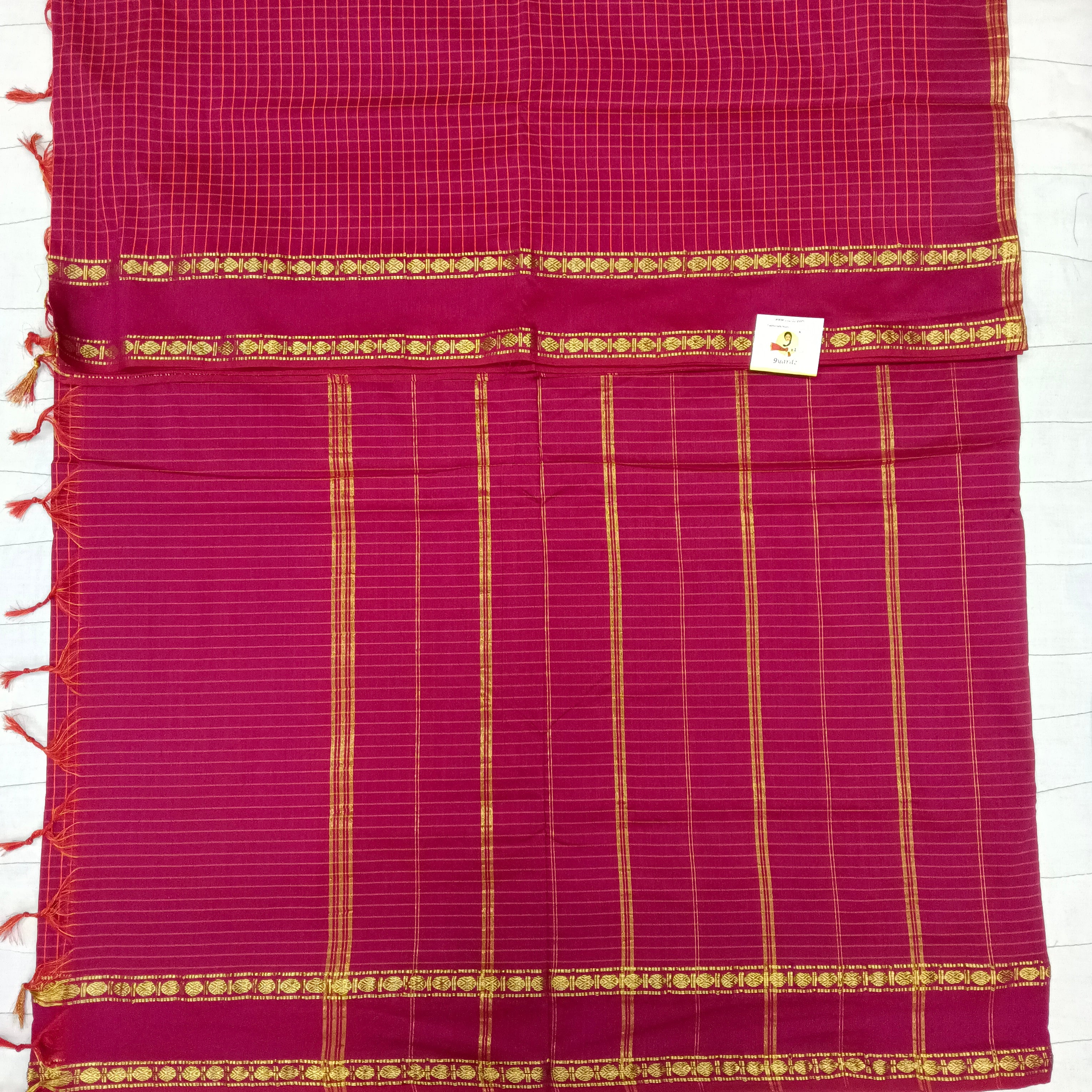 Kalyani cotton Checked 6yardz