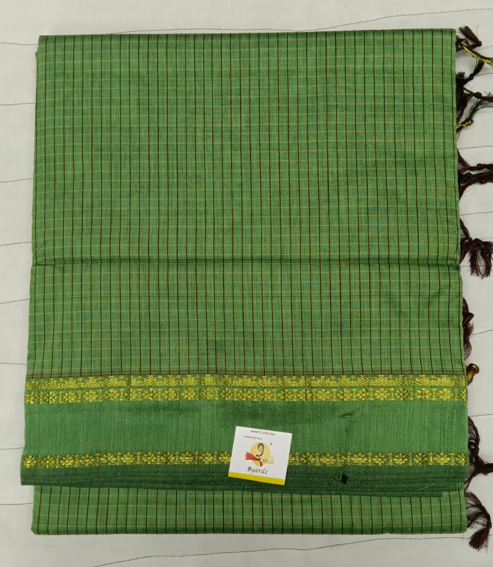 Kalyani cotton Checked 6yardz