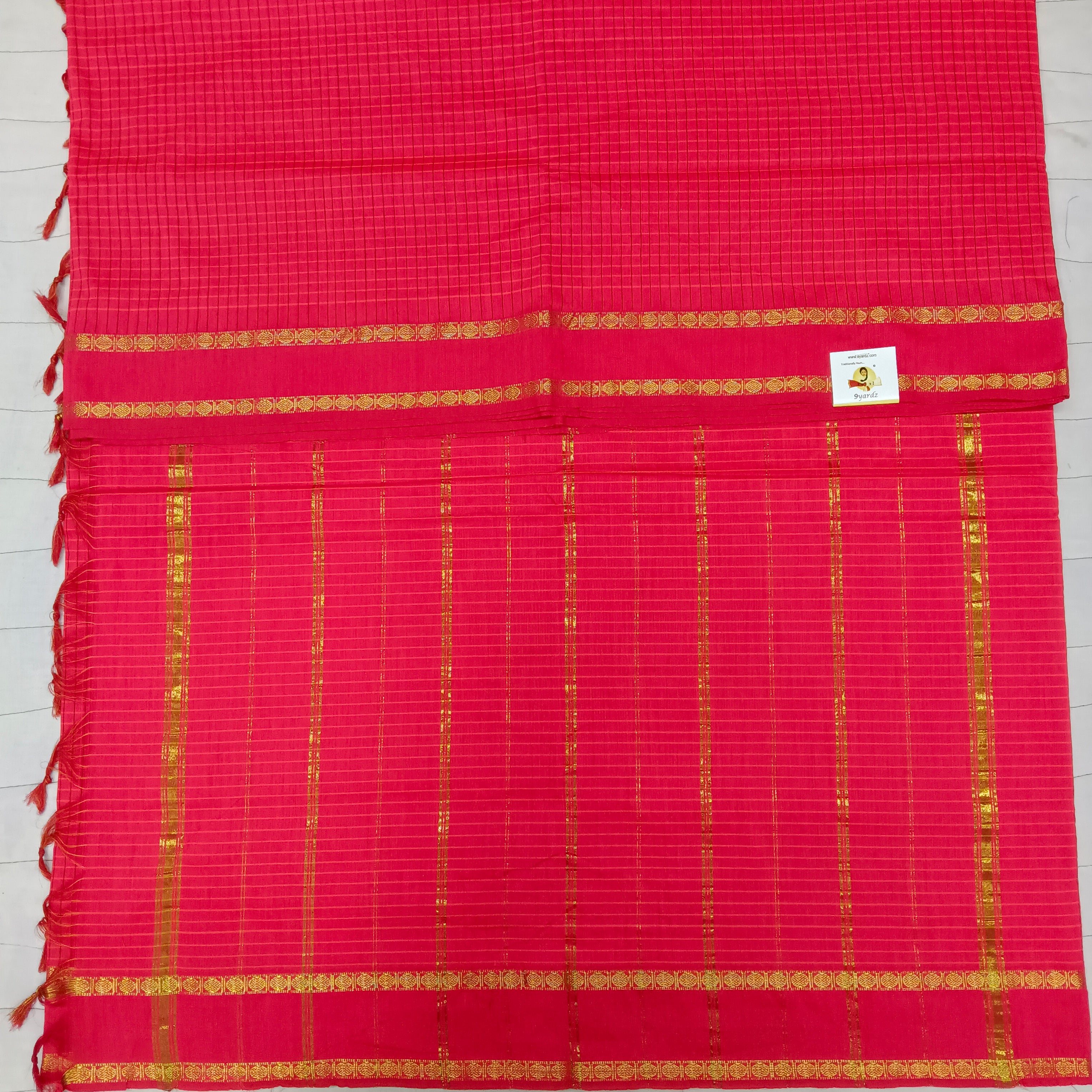 Kalyani cotton Checked 6yardz