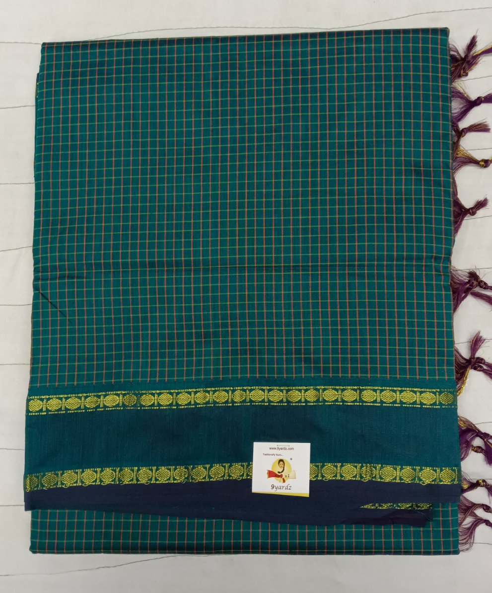 Kalyani cotton Checked 6yardz