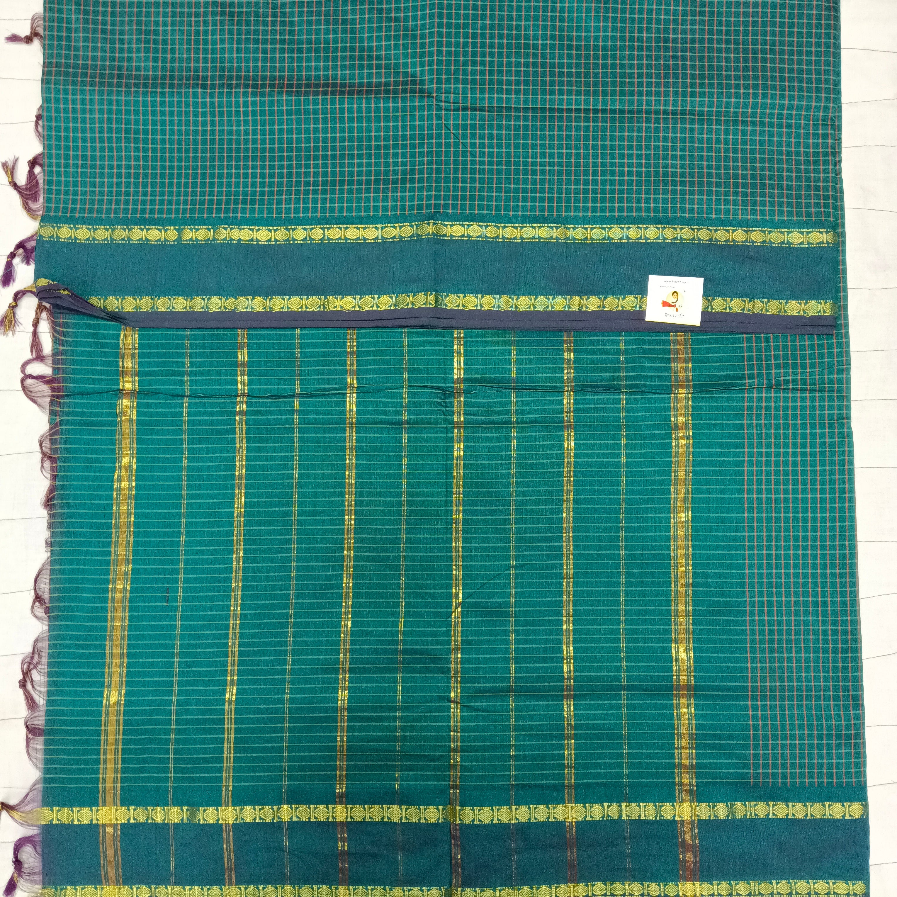 Kalyani cotton Checked 6yardz