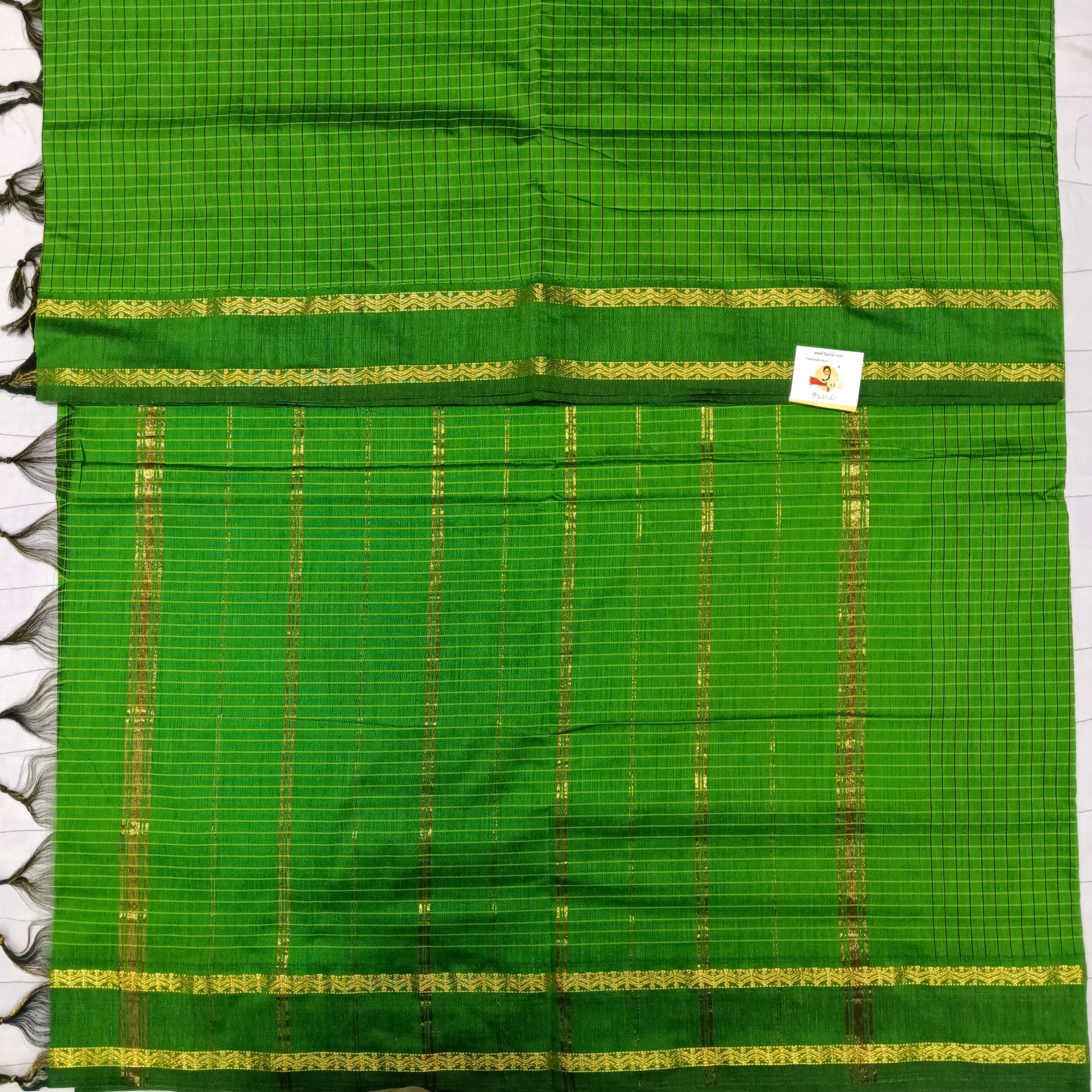 Kalyani cotton Checked 6yardz