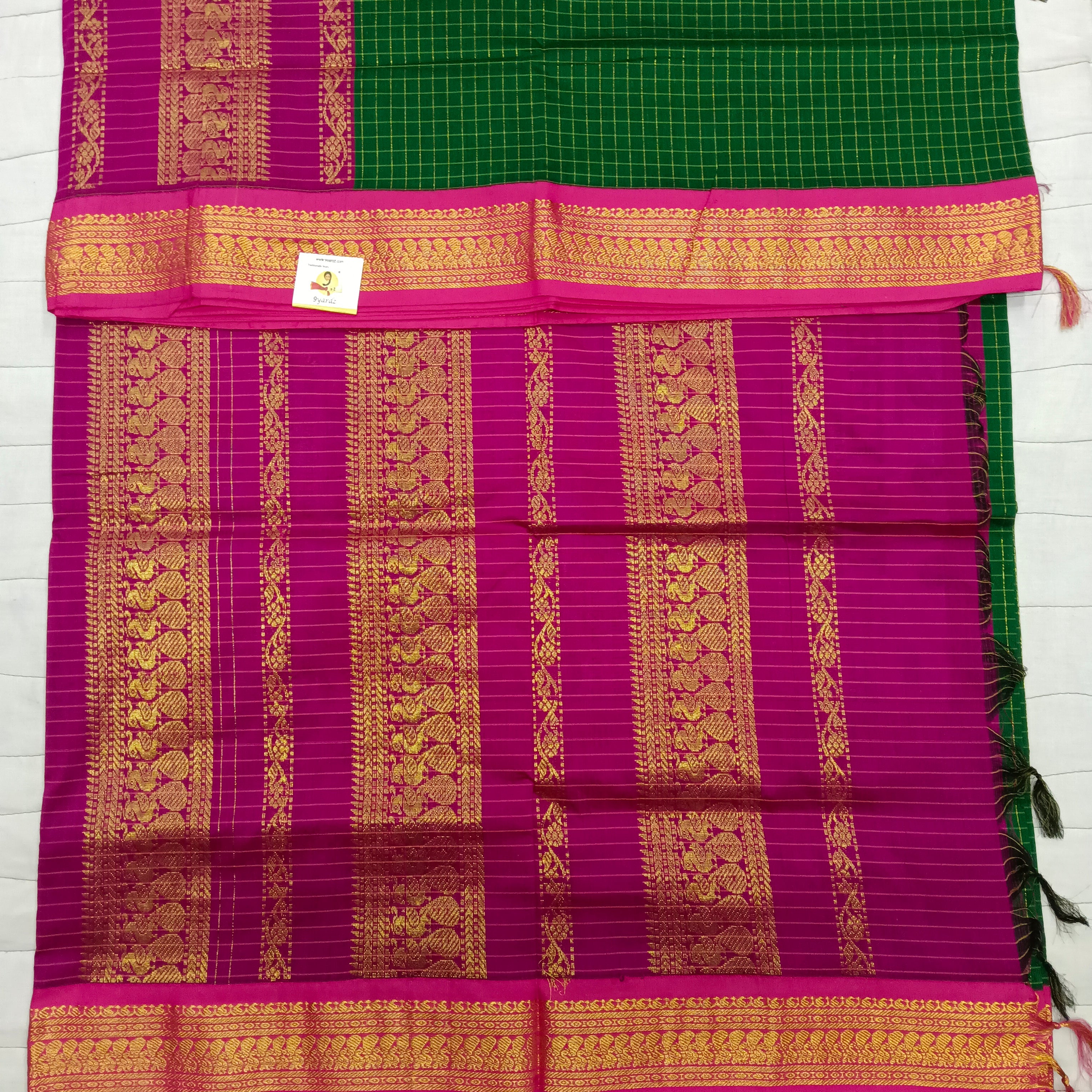 Kalyani cotton Checked 6yardz