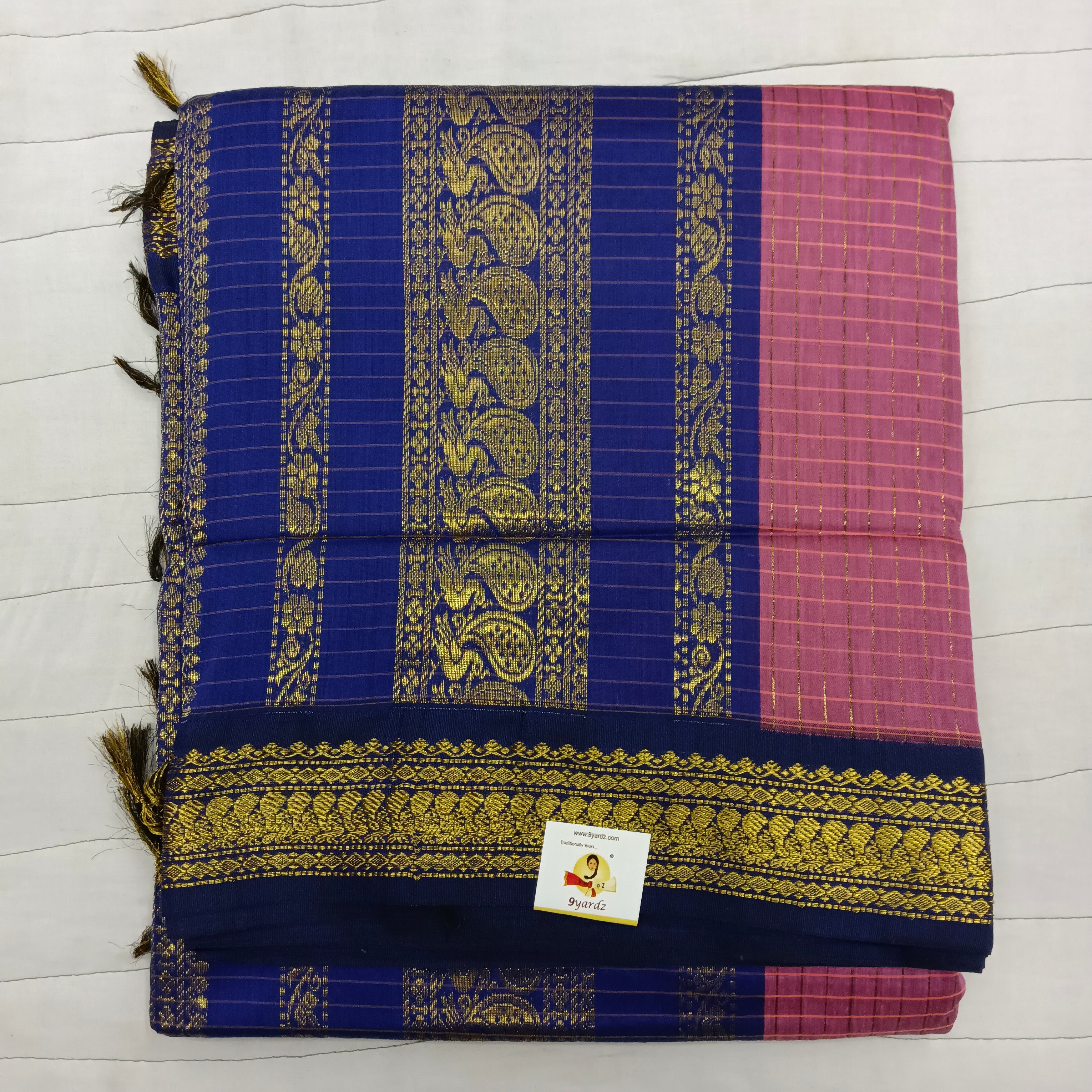 Kalyani cotton Checked 6yardz