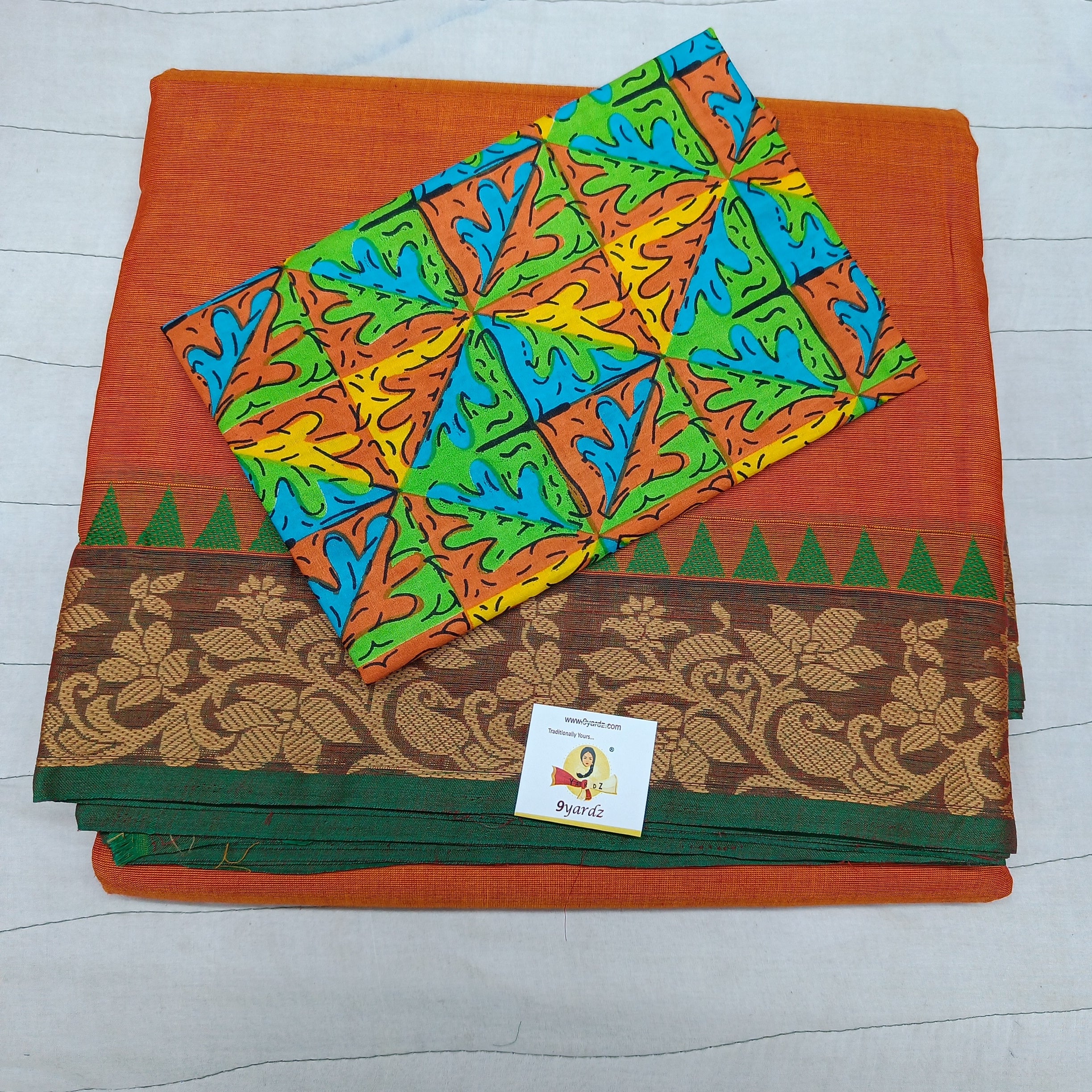 Arupukottai cotton 10 yards madisar