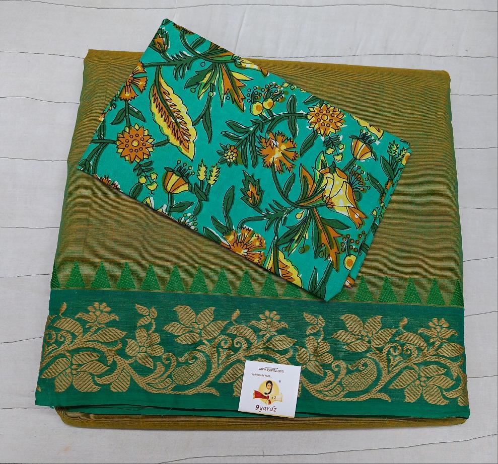 Arupukottai cotton 10 yards madisar