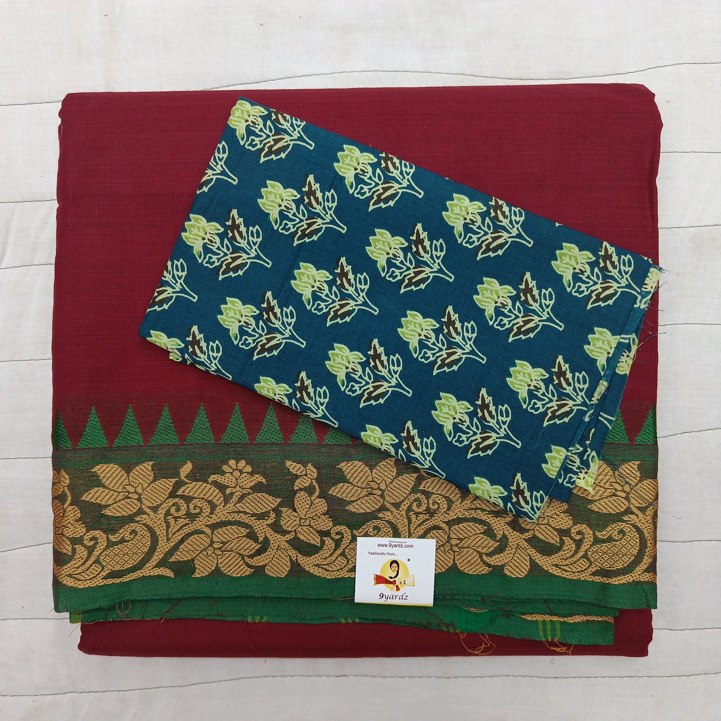 Arupukottai cotton 10 yards madisar