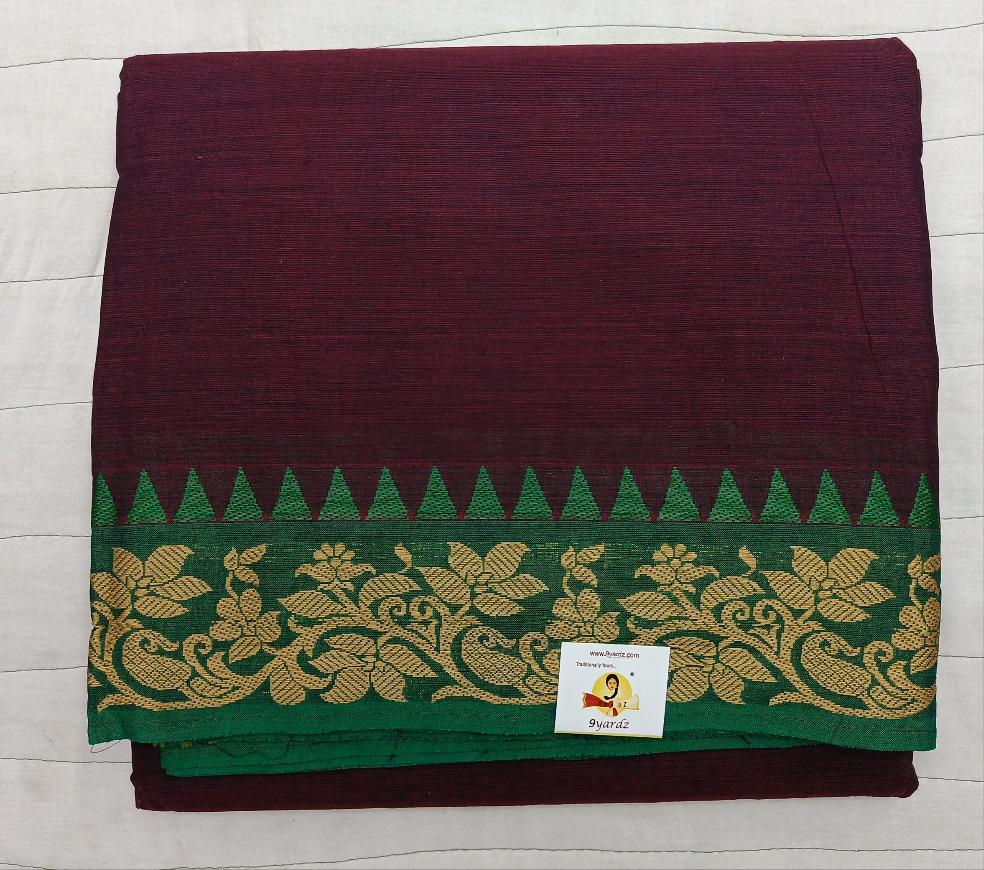 Arupukottai cotton 10 yards madisar
