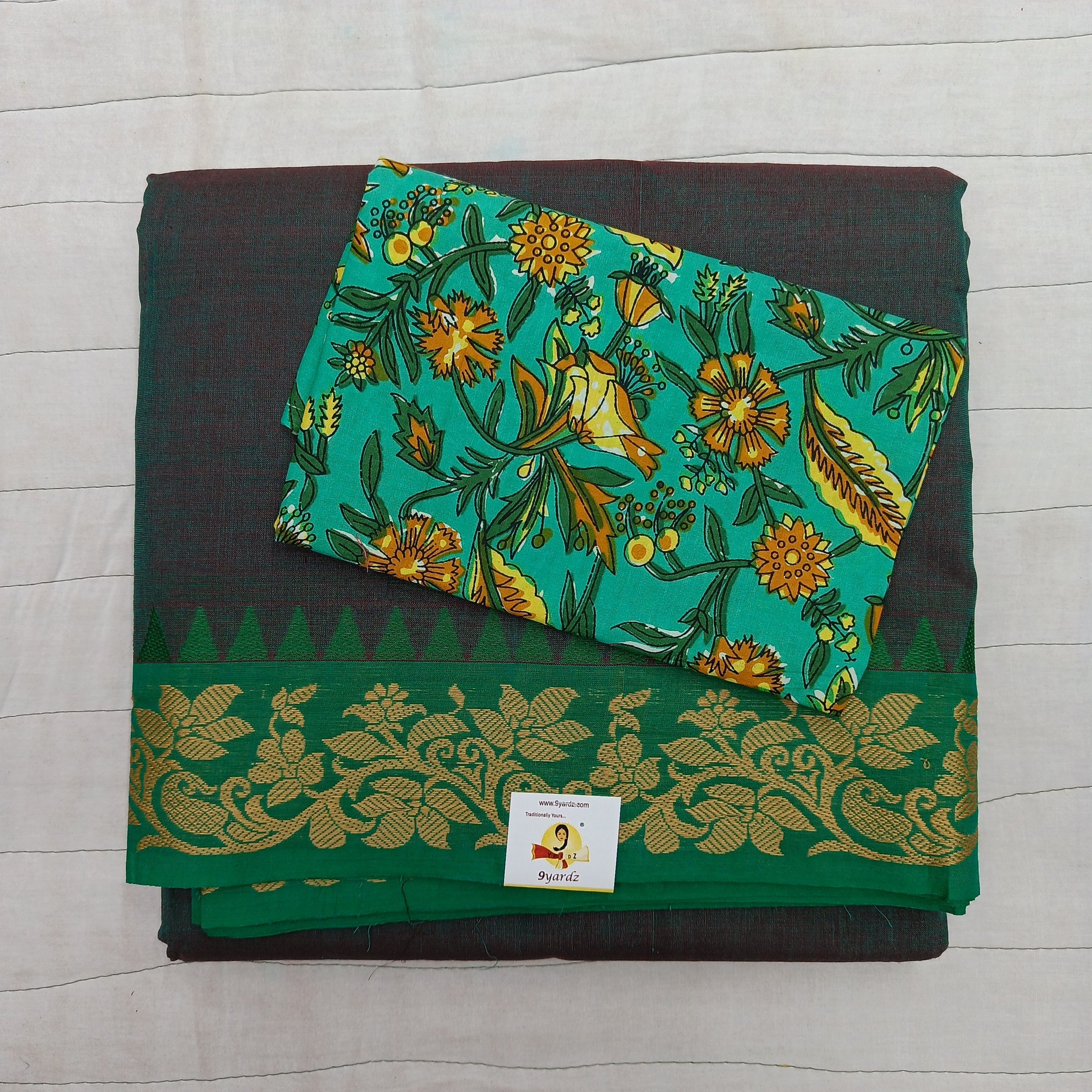 Arupukottai cotton 10 yards madisar