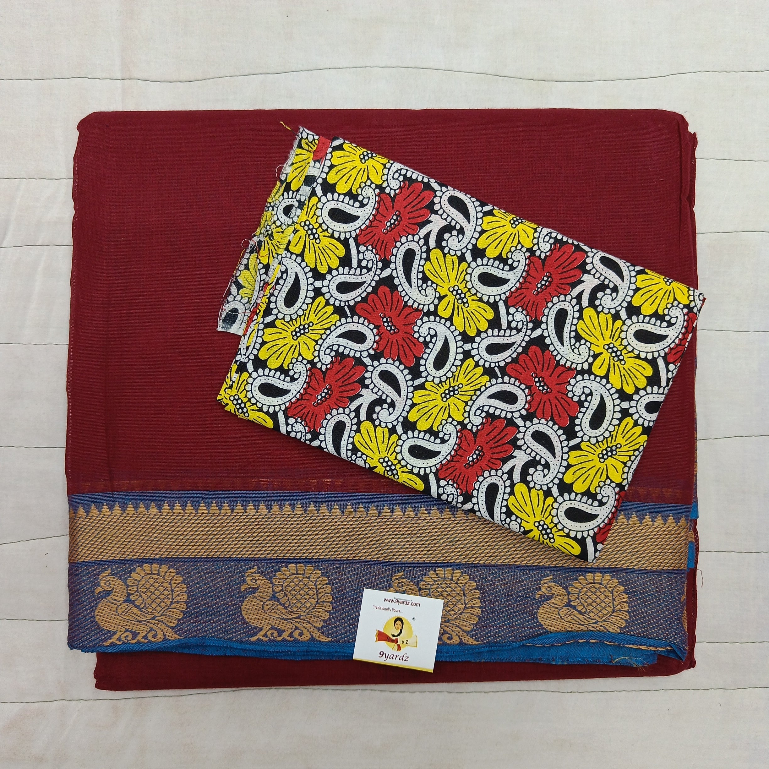Arupukottai cotton 10 yards madisar