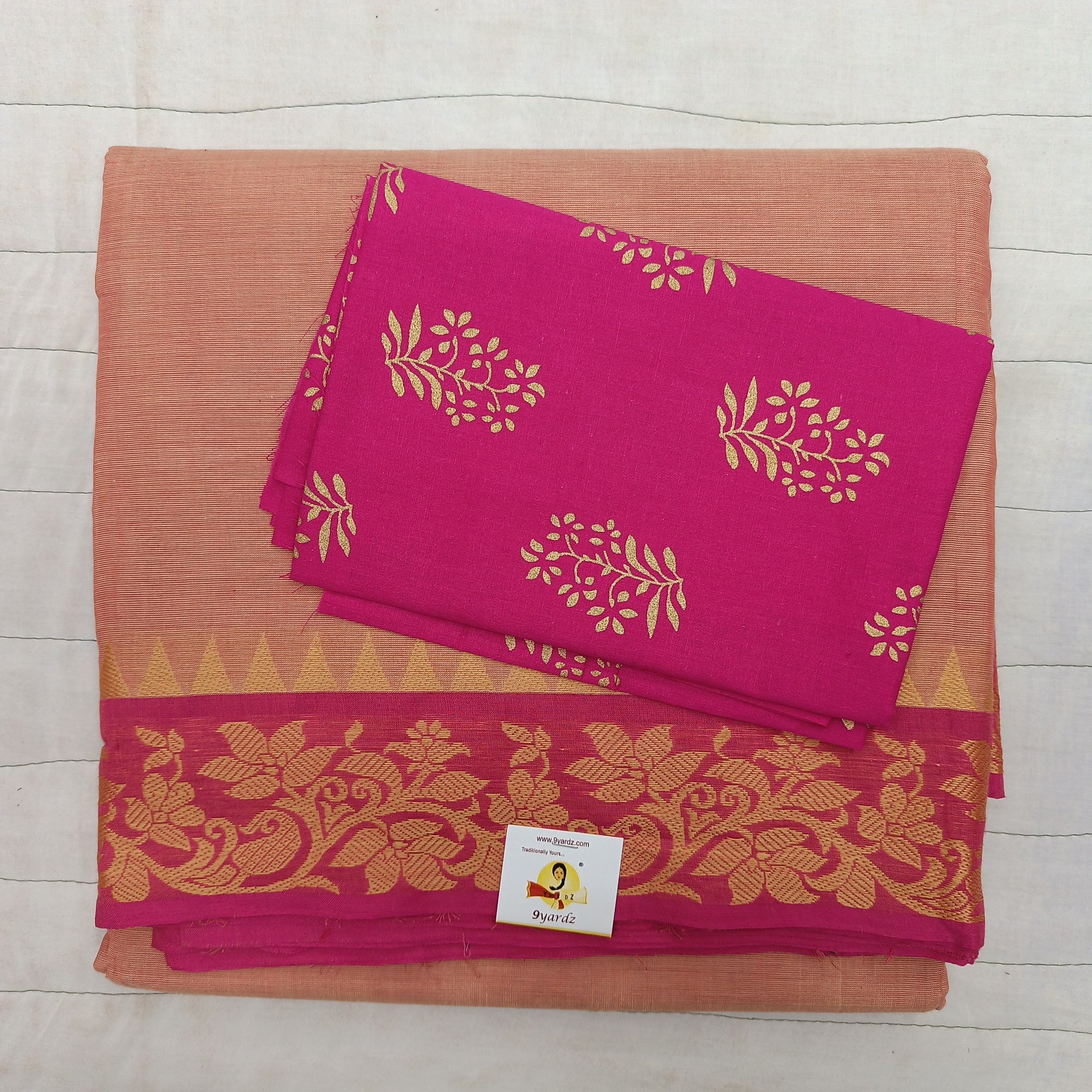 Arupukottai cotton 10 yards madisar