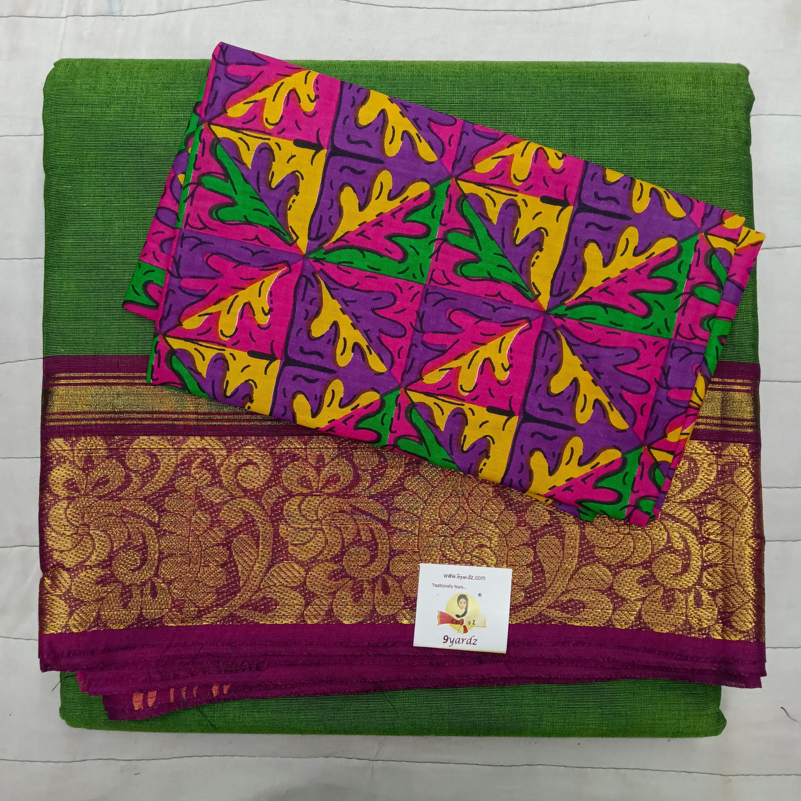 Arupukottai cotton 10 yards madisar