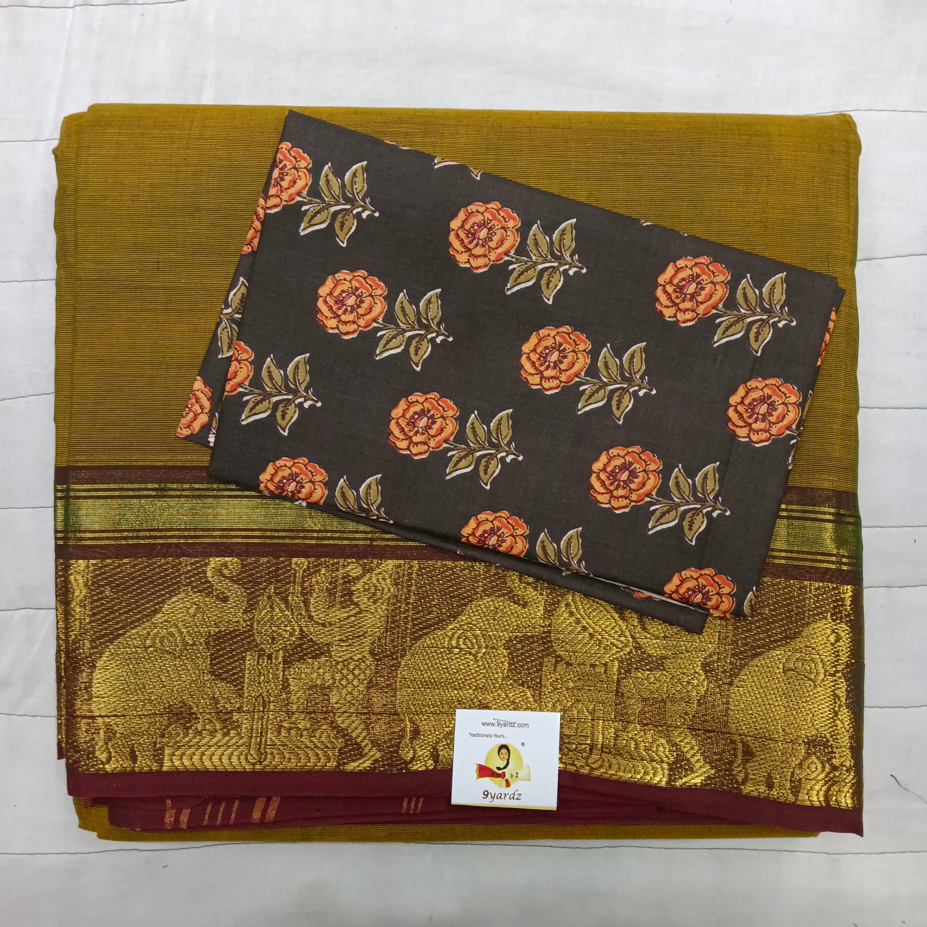 Arupukottai cotton 10 yards madisar