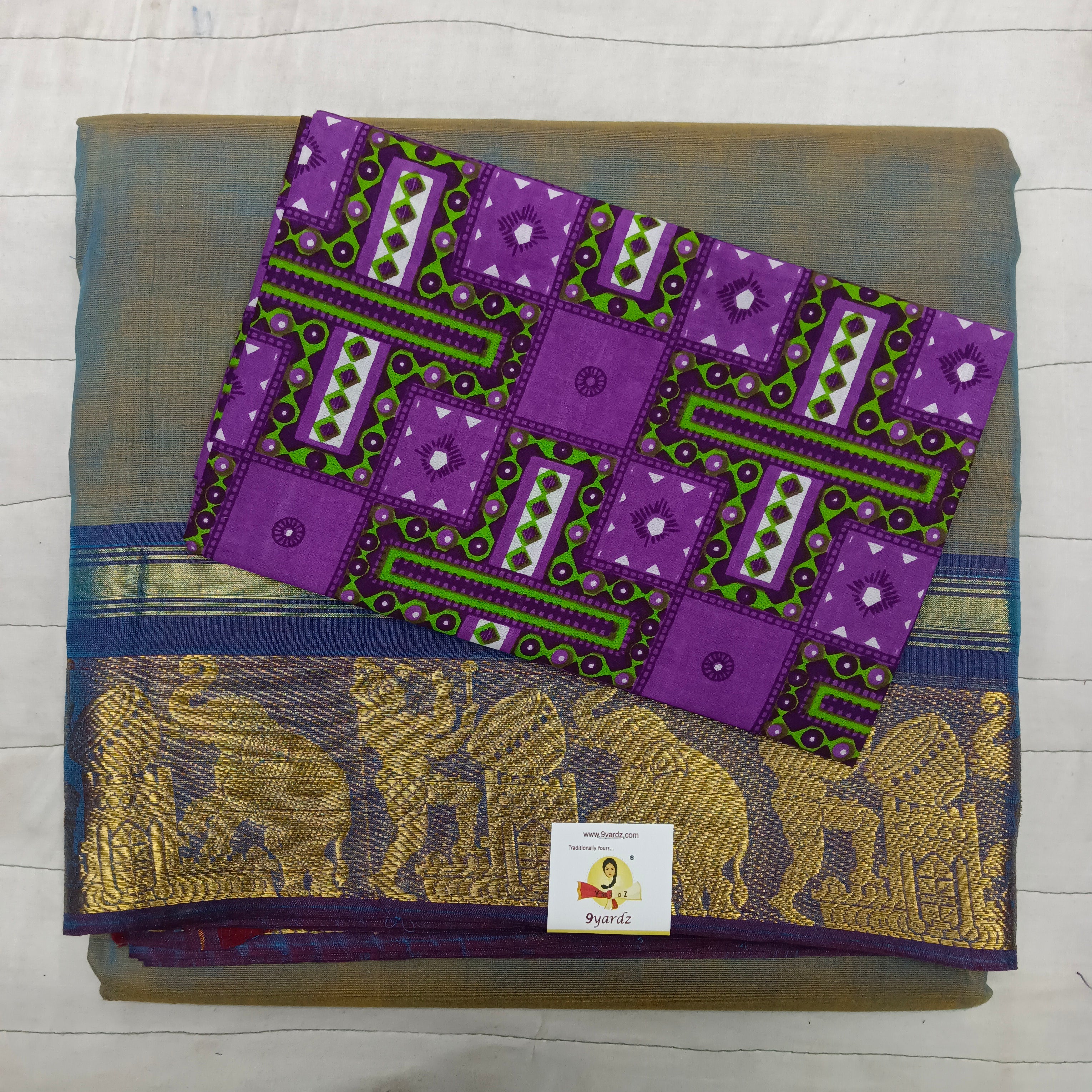 Arupukottai cotton 10 yards madisar