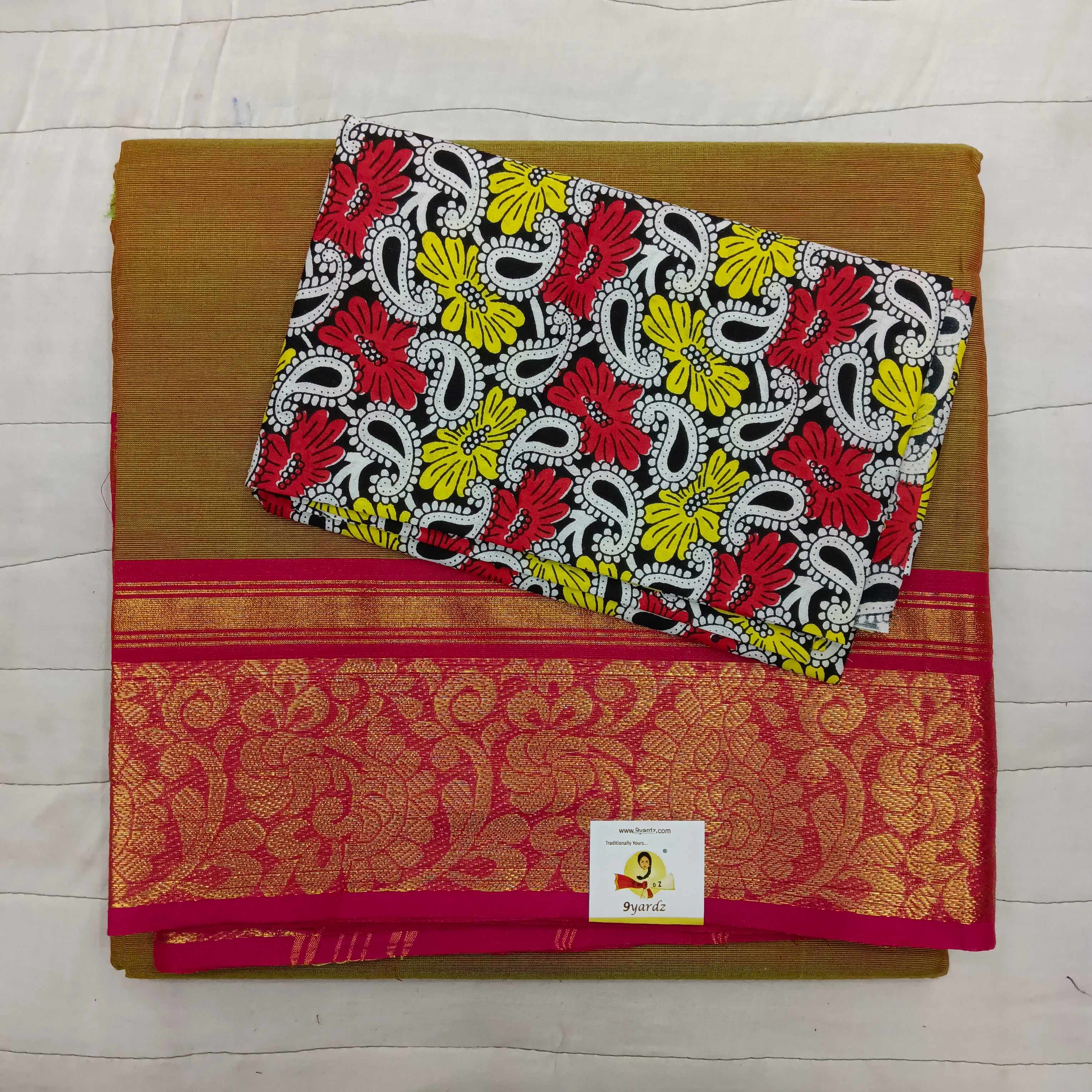 Arupukottai cotton 10 yards madisar