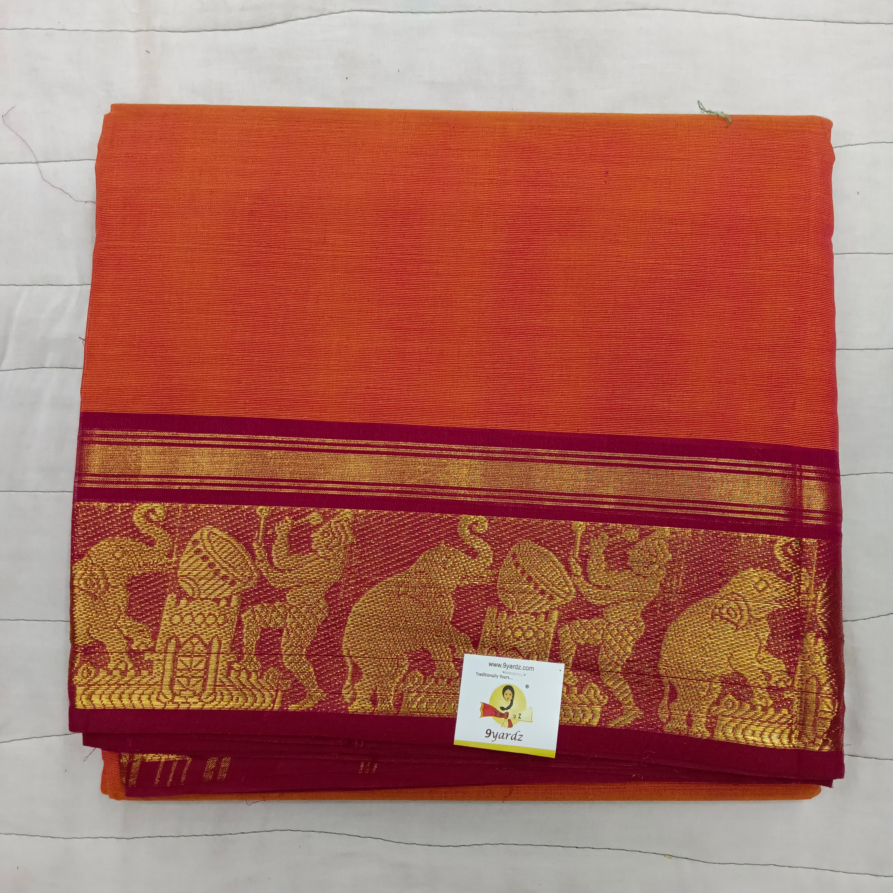 Arupukottai cotton 10 yards madisar