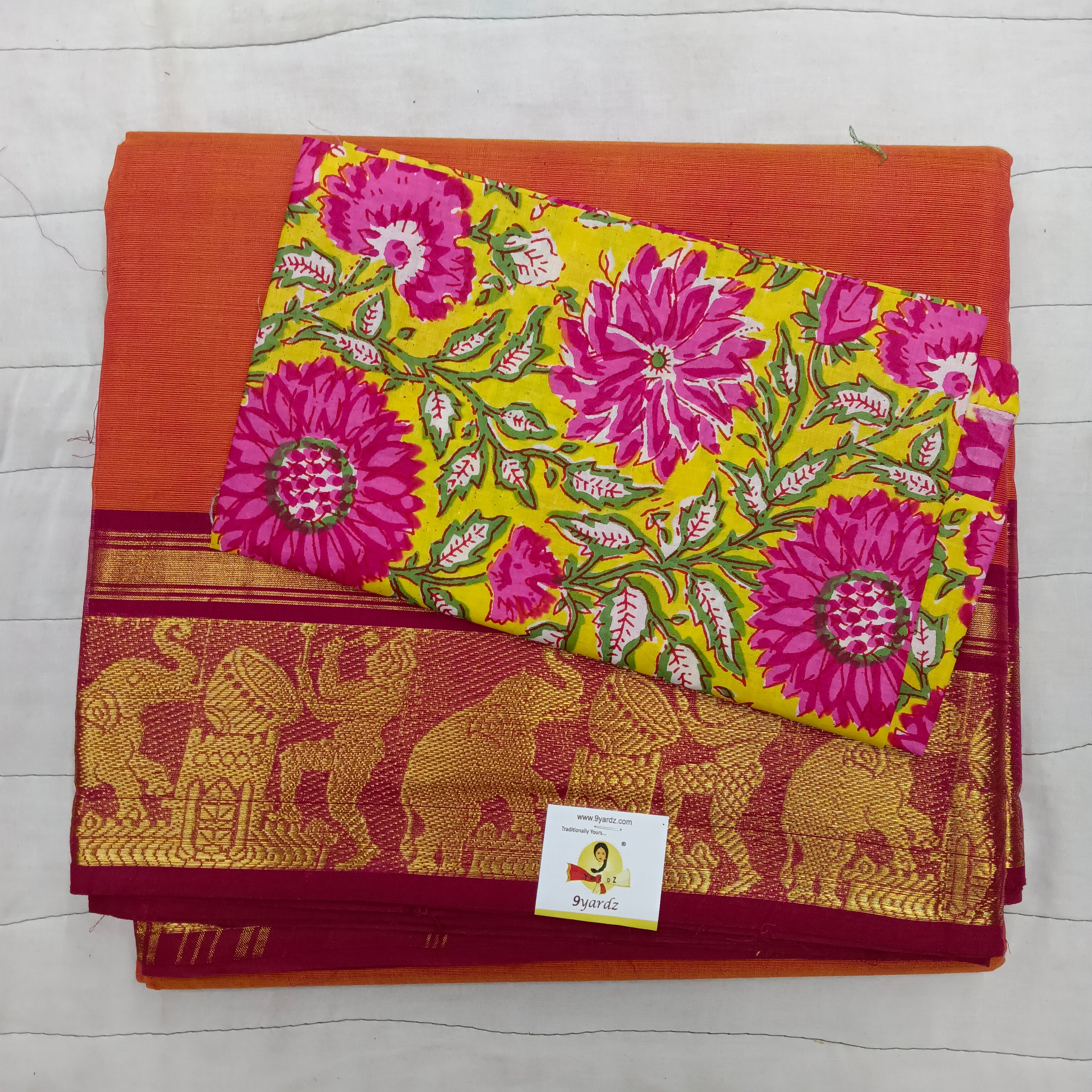 Arupukottai cotton 10 yards madisar