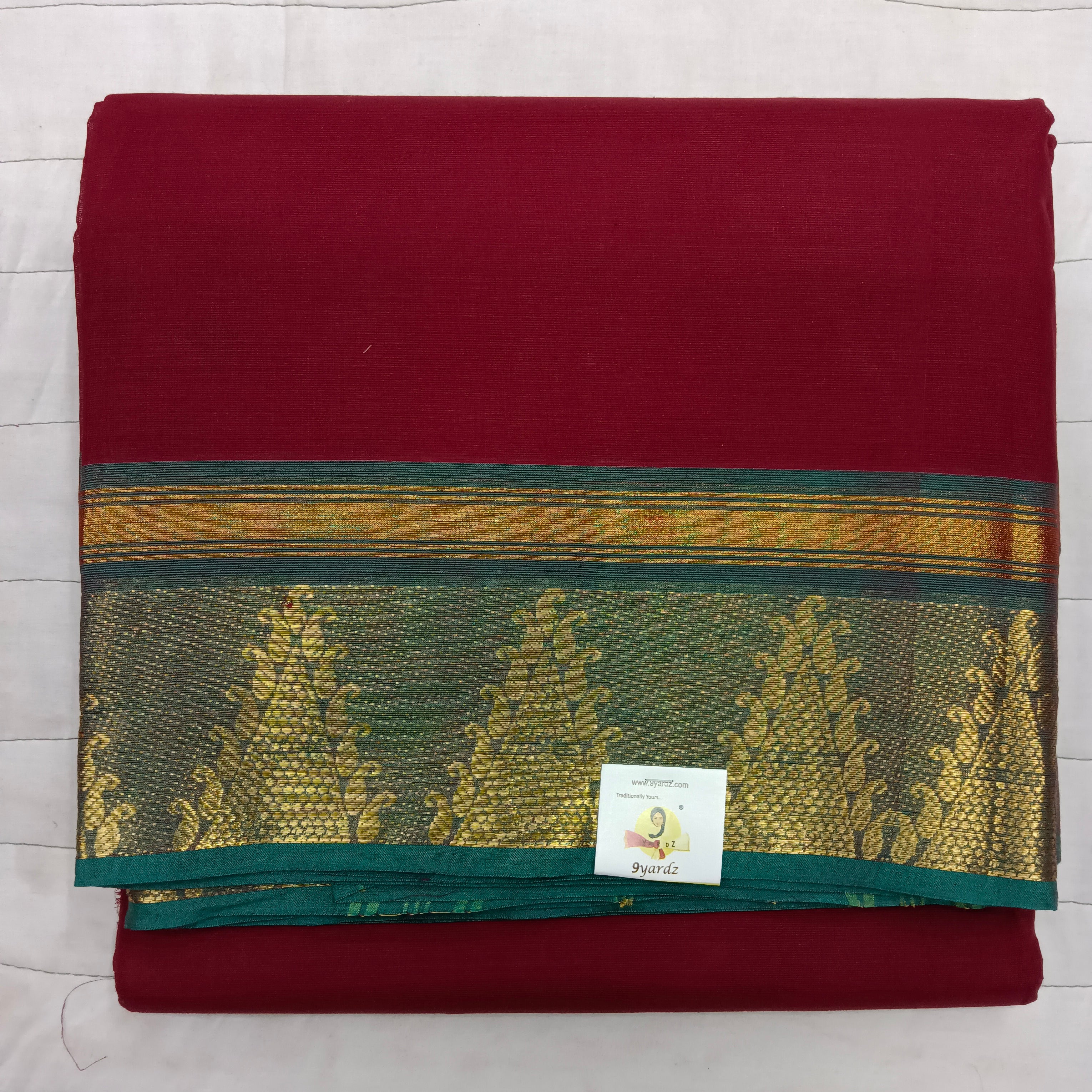 Arupukottai cotton 10 yards madisar