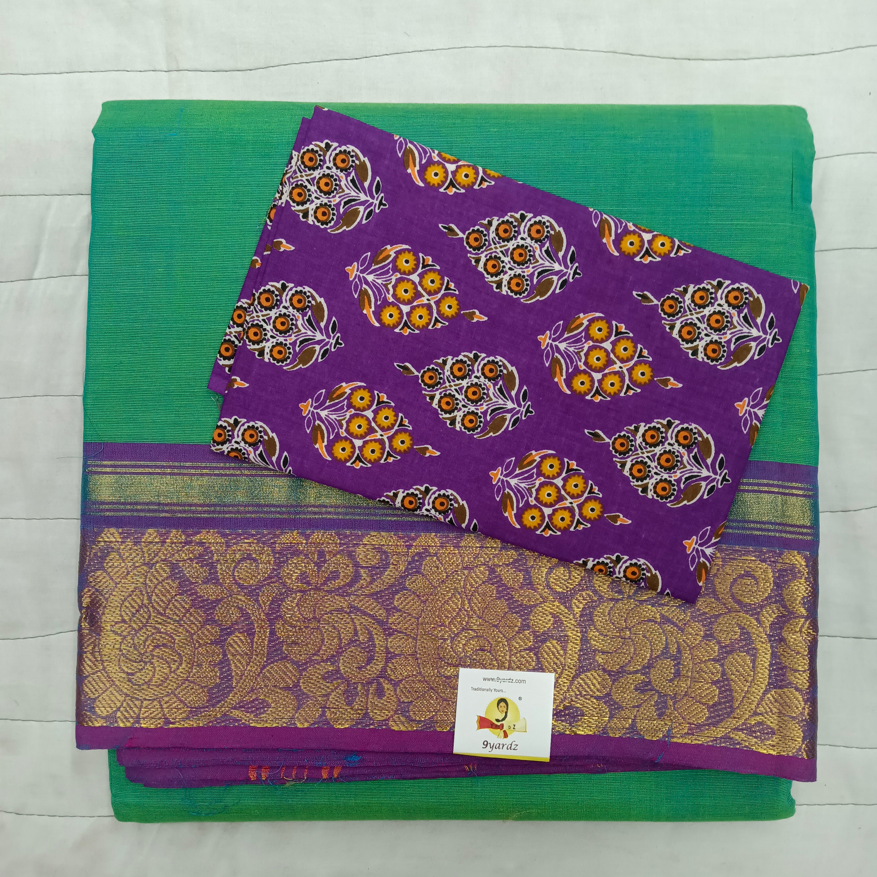 Arupukottai cotton 10 yards madisar