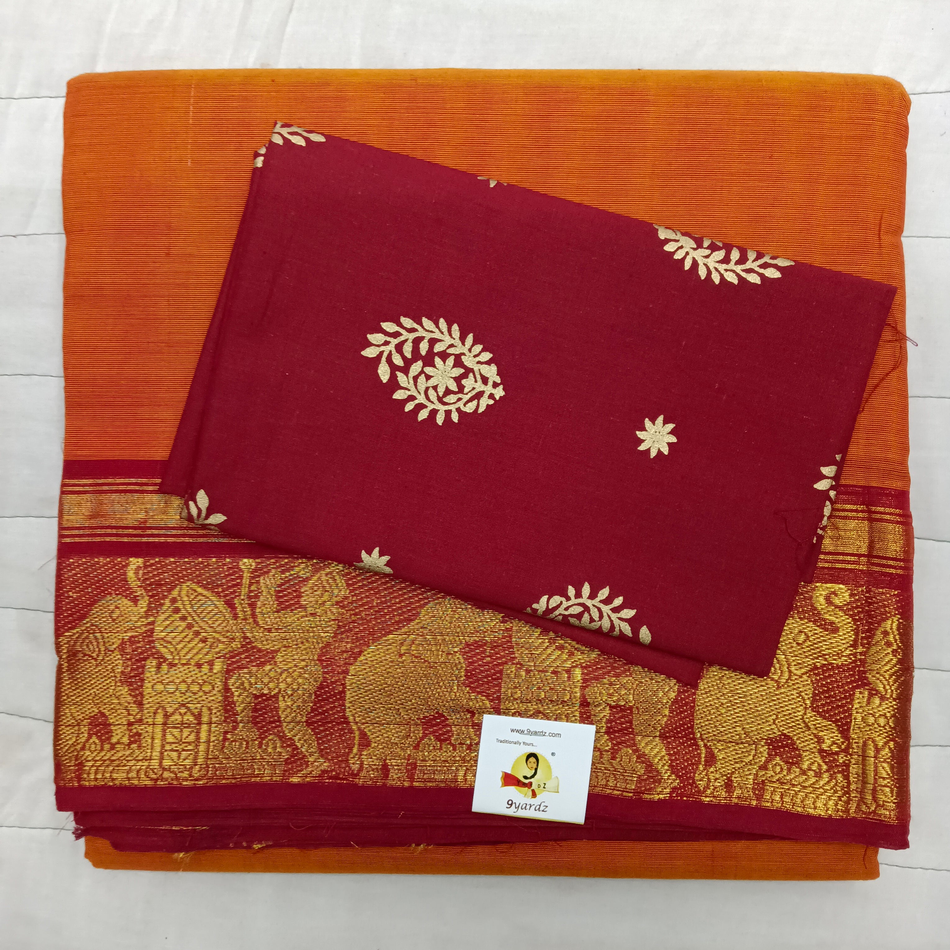 Arupukottai cotton 10 yards madisar